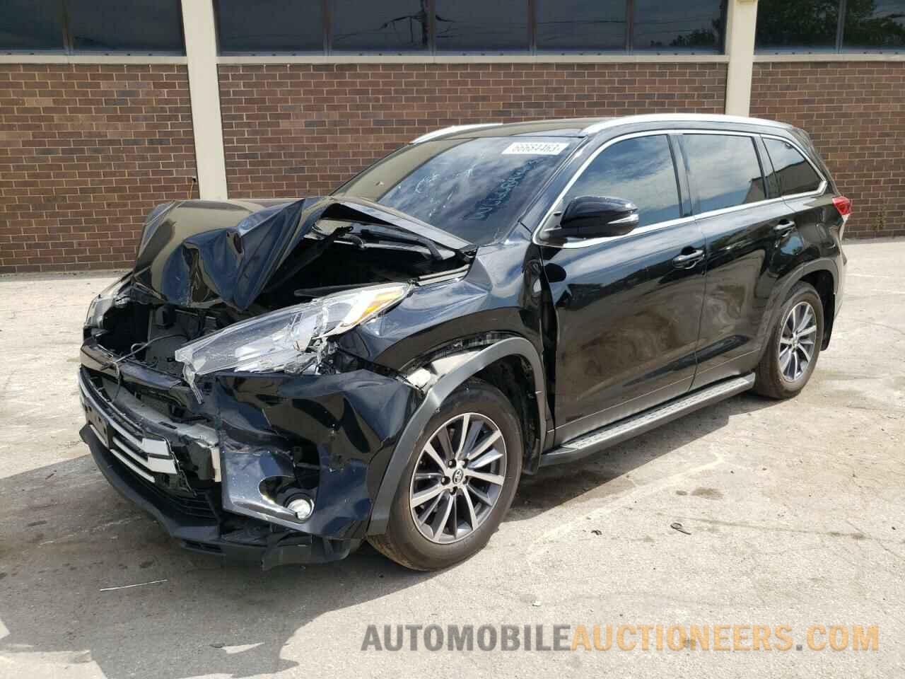 5TDJZRFH8KS610434 TOYOTA HIGHLANDER 2019