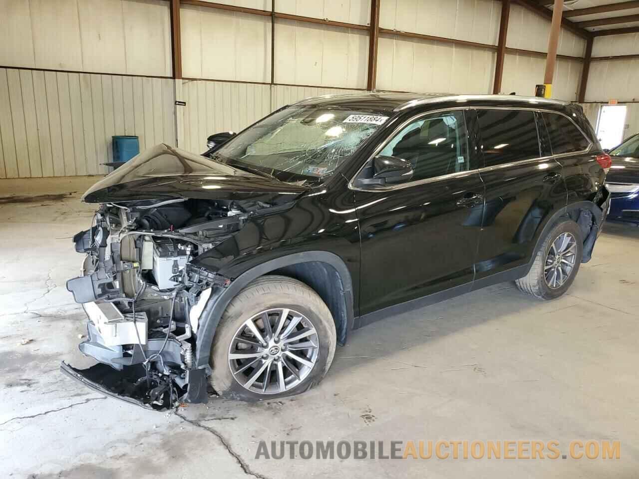 5TDJZRFH8KS630005 TOYOTA HIGHLANDER 2019