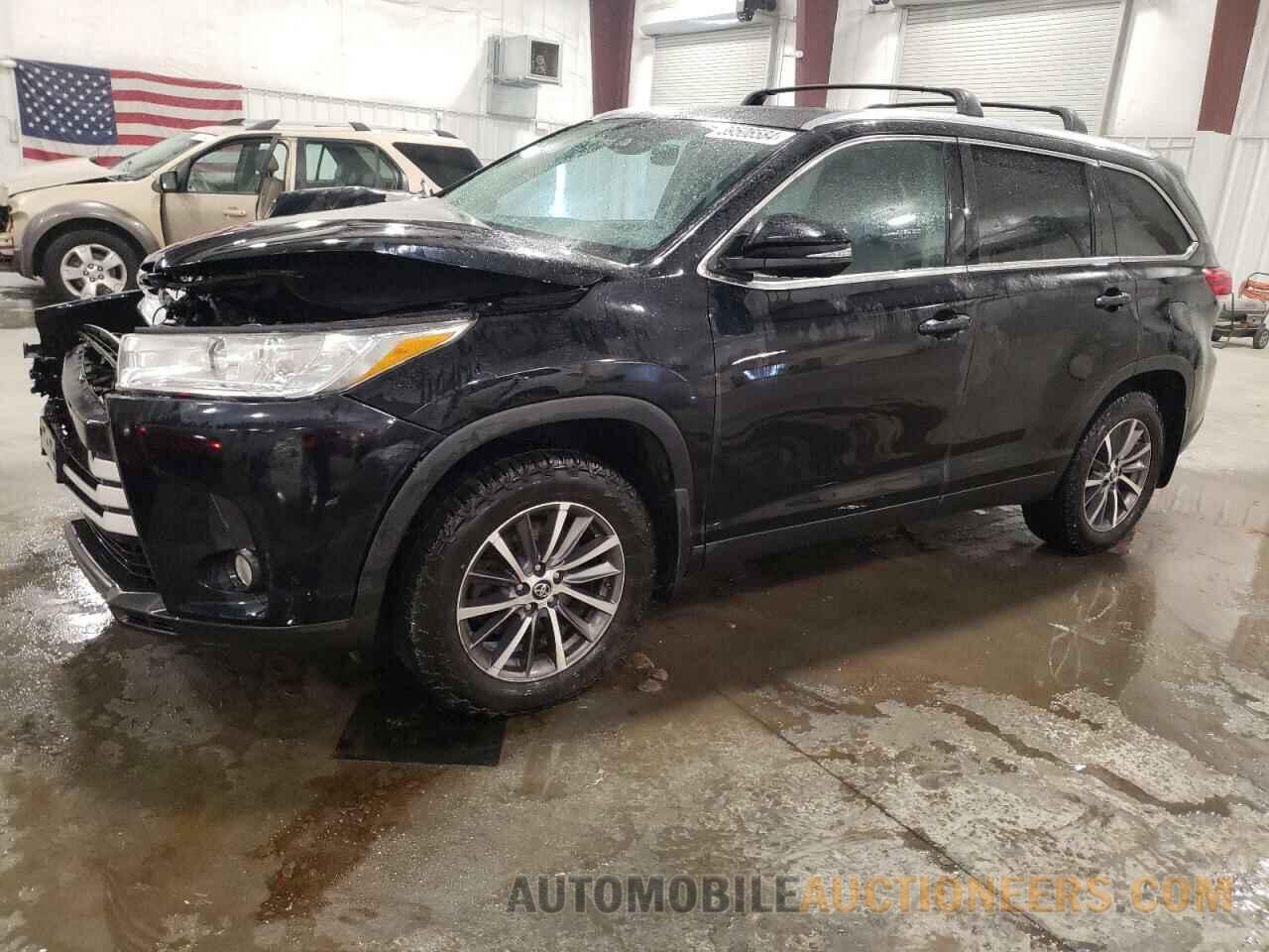 5TDJZRFH8KS702563 TOYOTA HIGHLANDER 2019