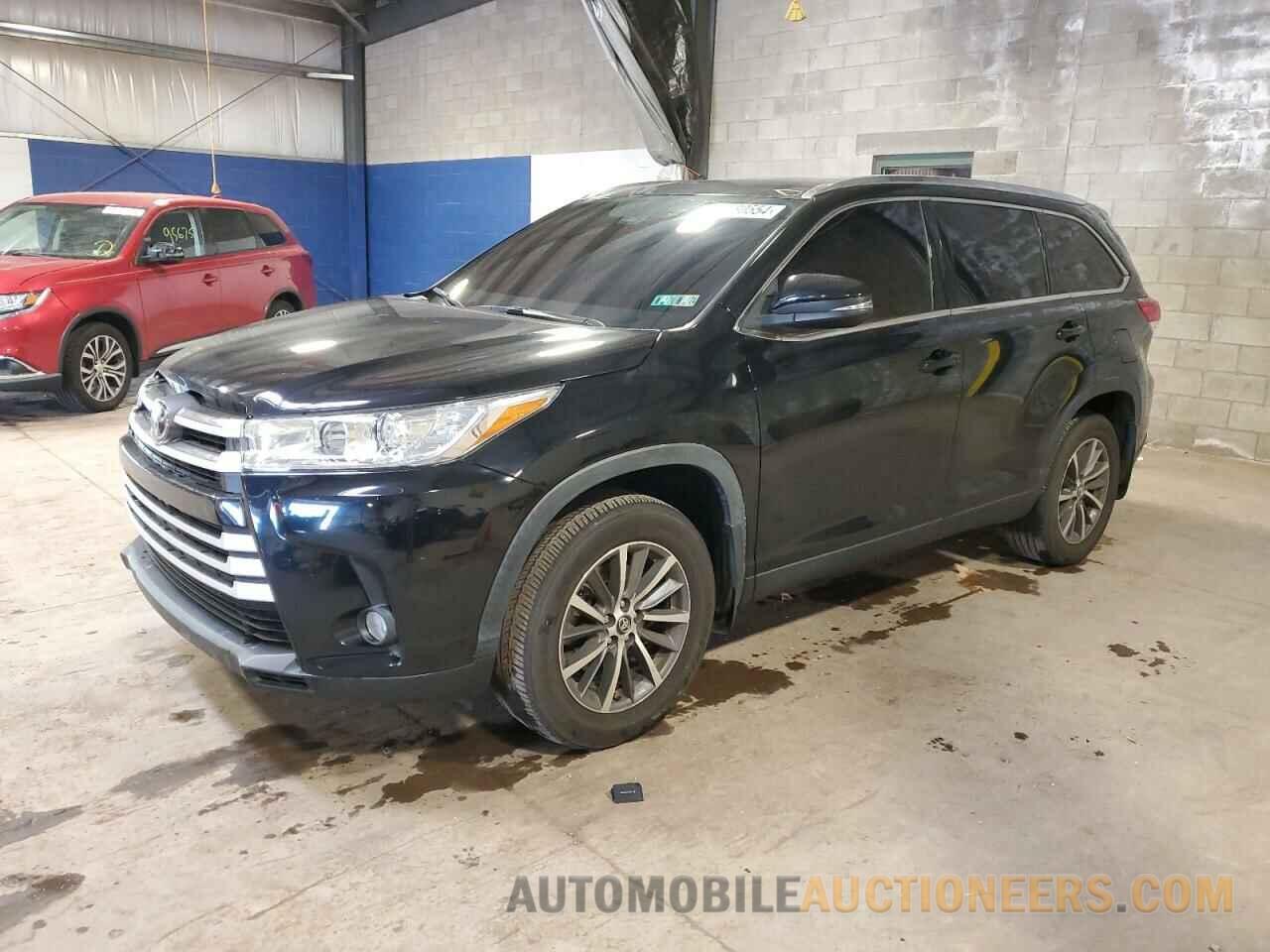 5TDJZRFH8KS721176 TOYOTA HIGHLANDER 2019