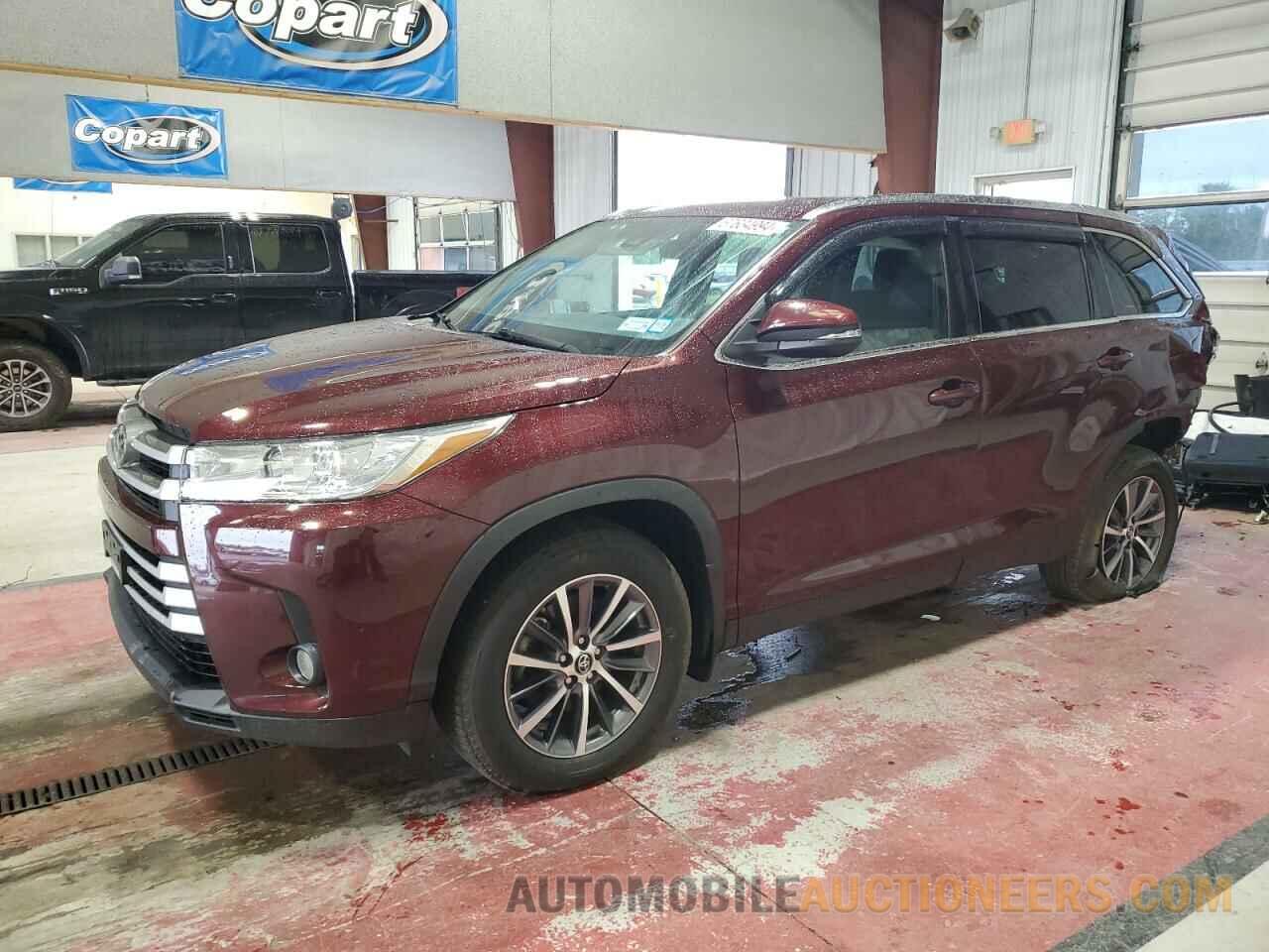 5TDJZRFH8KS726037 TOYOTA HIGHLANDER 2019