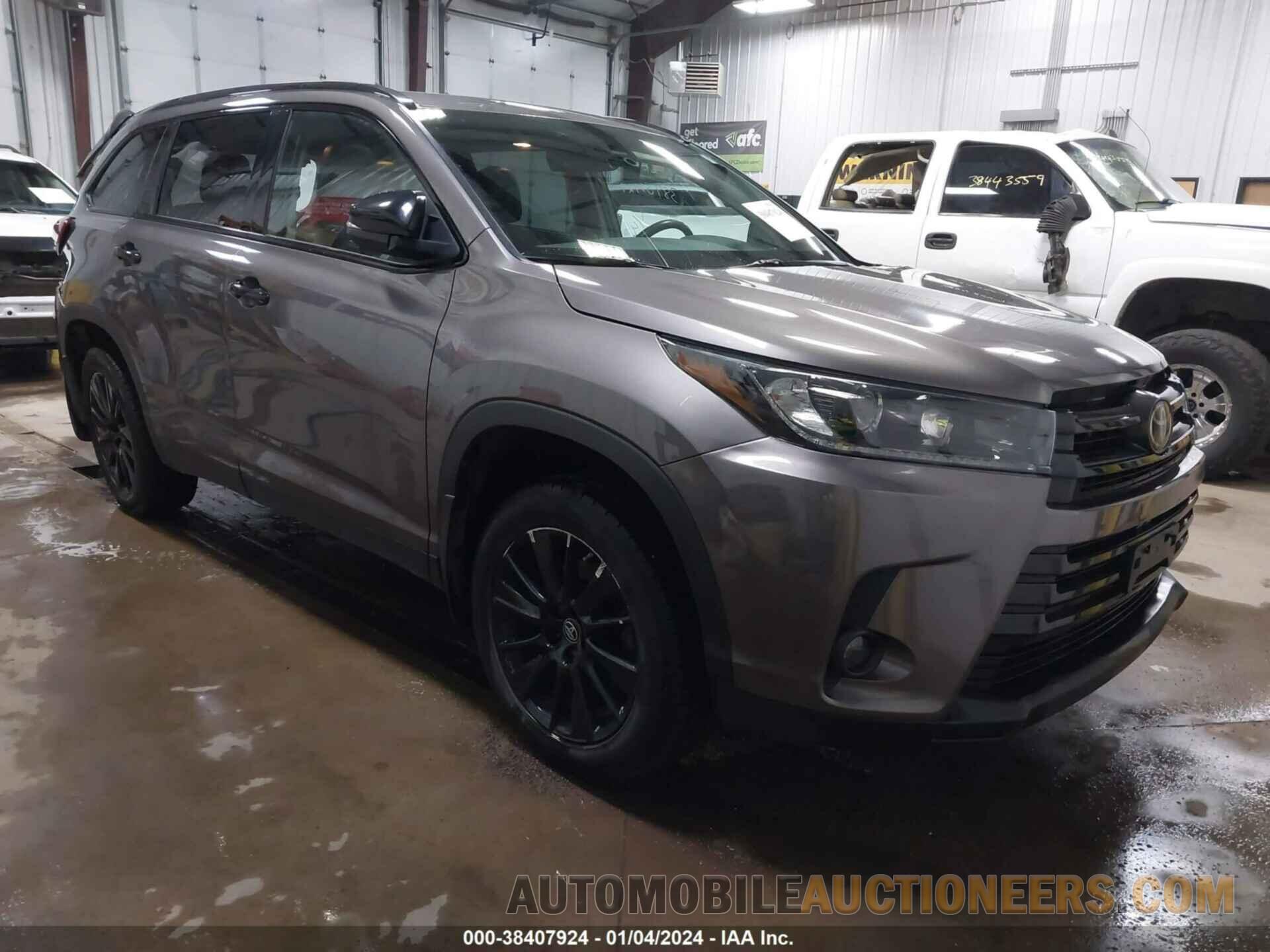 5TDJZRFH8KS970190 TOYOTA HIGHLANDER 2019