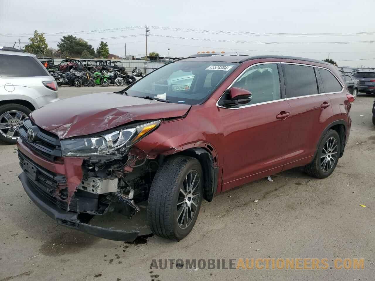 5TDJZRFH9HS360033 TOYOTA HIGHLANDER 2017