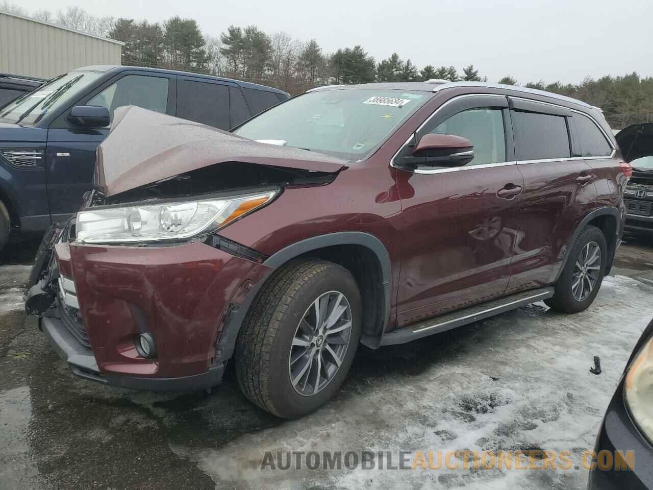 5TDJZRFH9HS361294 TOYOTA HIGHLANDER 2017