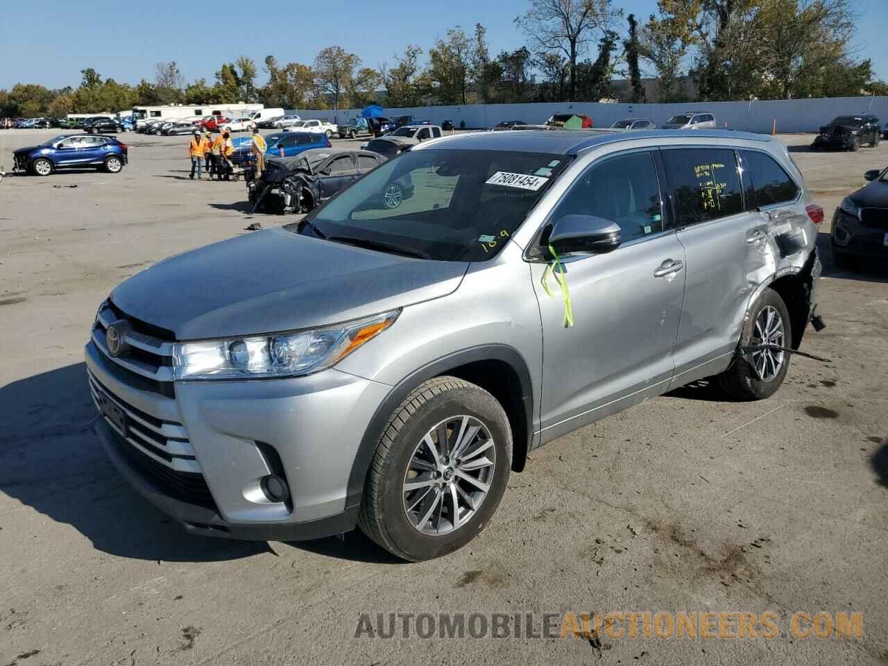 5TDJZRFH9HS379410 TOYOTA HIGHLANDER 2017