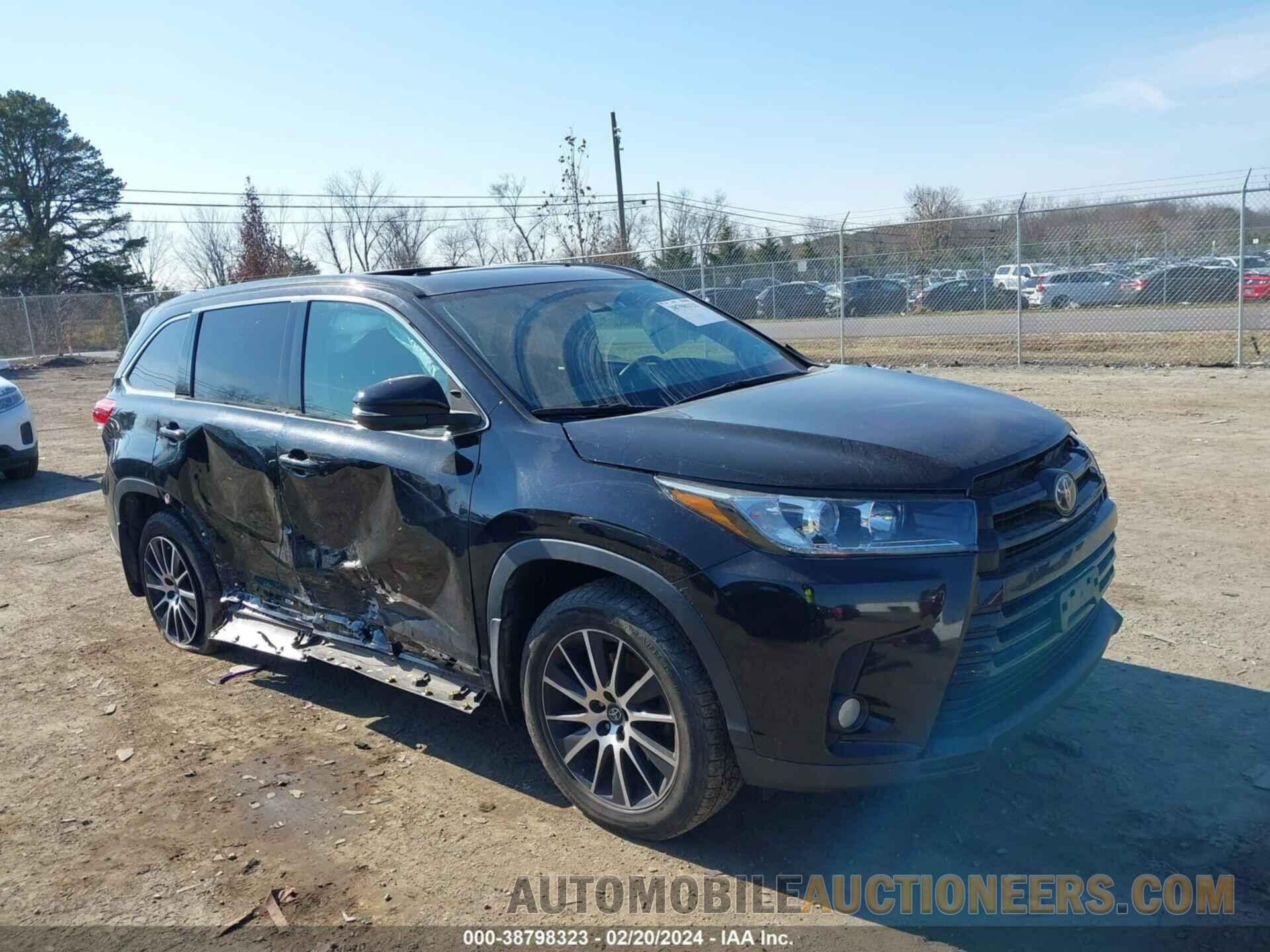 5TDJZRFH9HS407755 TOYOTA HIGHLANDER 2017