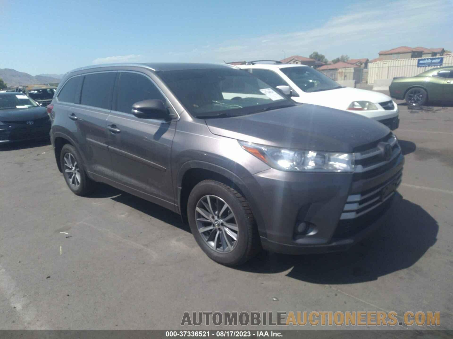 5TDJZRFH9HS410624 TOYOTA HIGHLANDER 2017