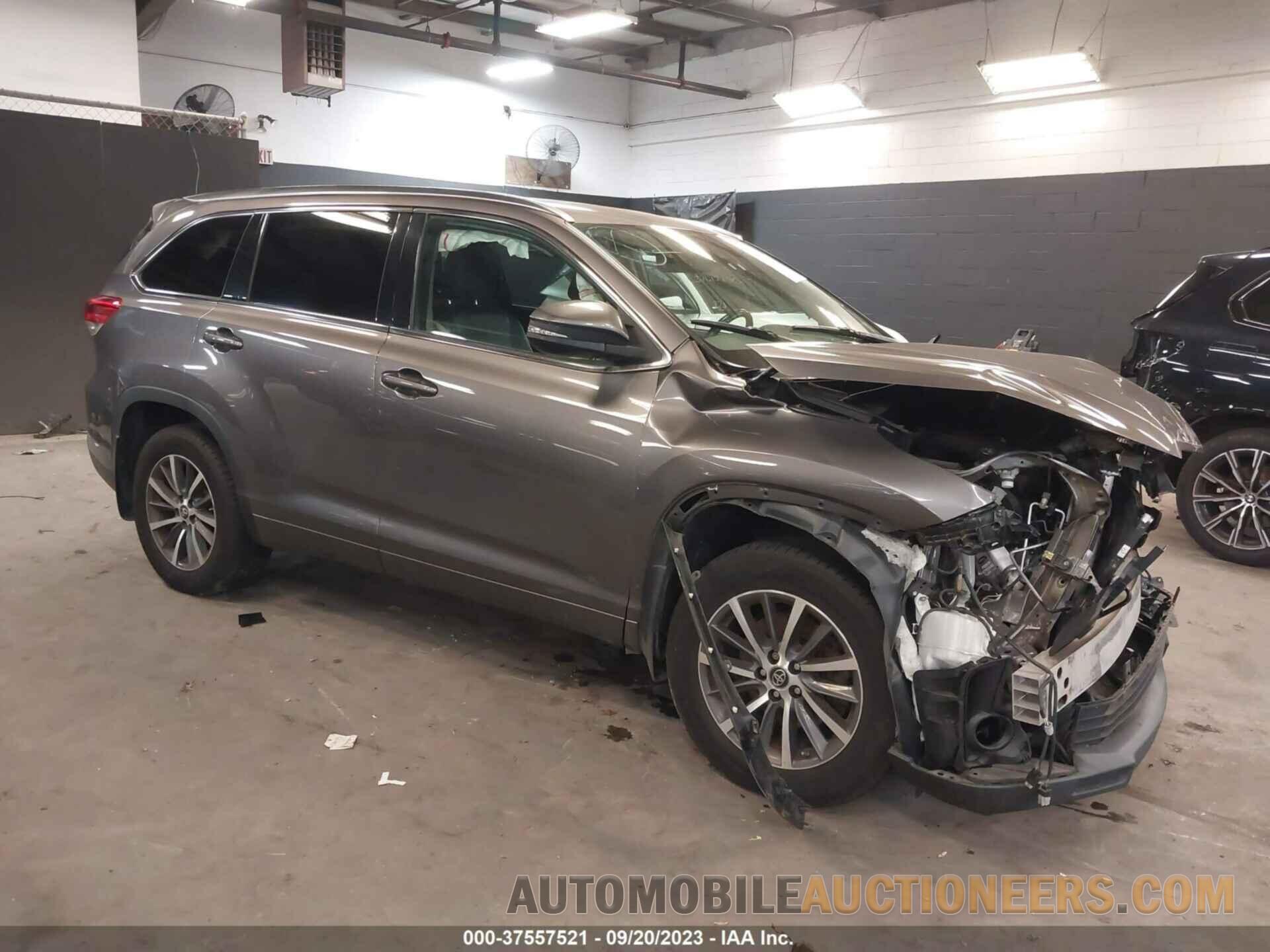 5TDJZRFH9HS417153 TOYOTA HIGHLANDER 2017