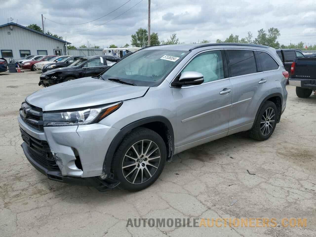 5TDJZRFH9HS426631 TOYOTA HIGHLANDER 2017