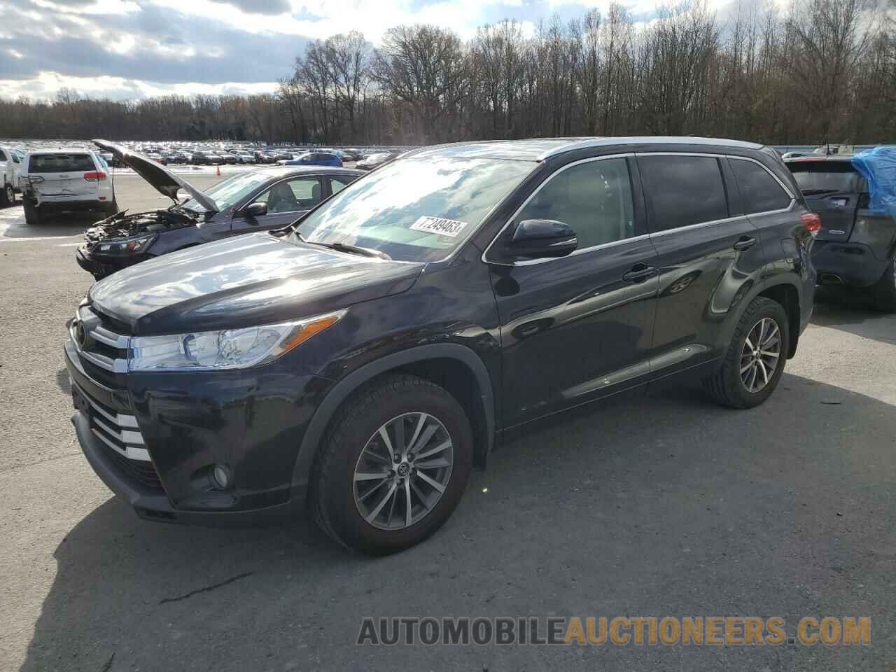 5TDJZRFH9HS433160 TOYOTA HIGHLANDER 2017