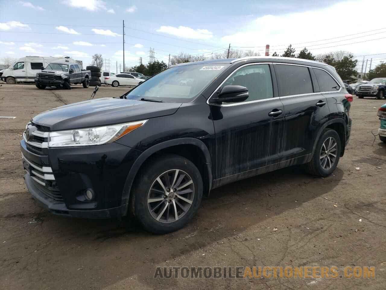 5TDJZRFH9HS435426 TOYOTA HIGHLANDER 2017