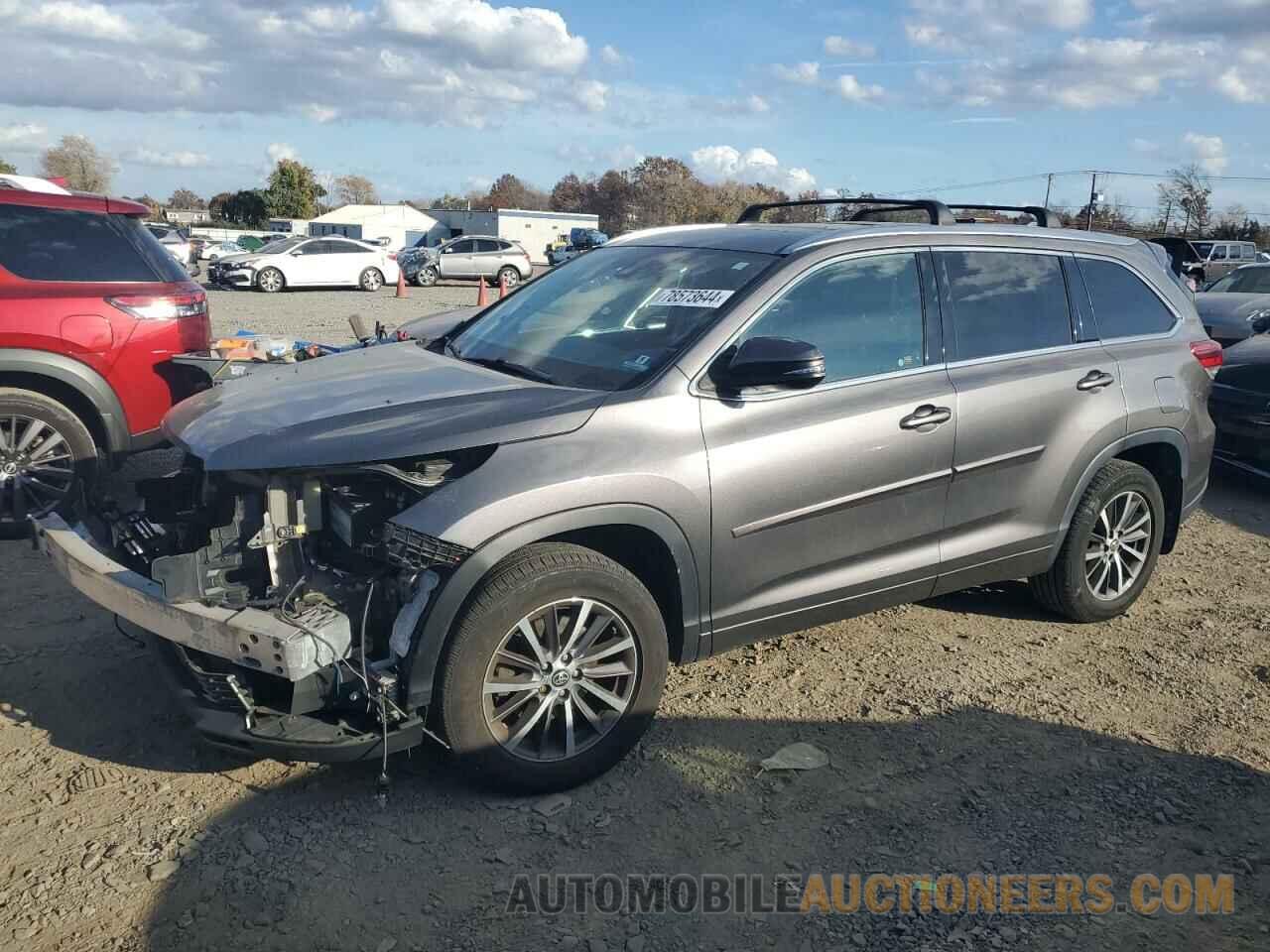 5TDJZRFH9HS437967 TOYOTA HIGHLANDER 2017