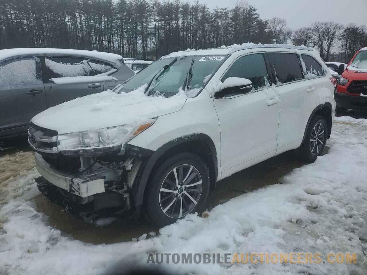 5TDJZRFH9HS444935 TOYOTA HIGHLANDER 2017