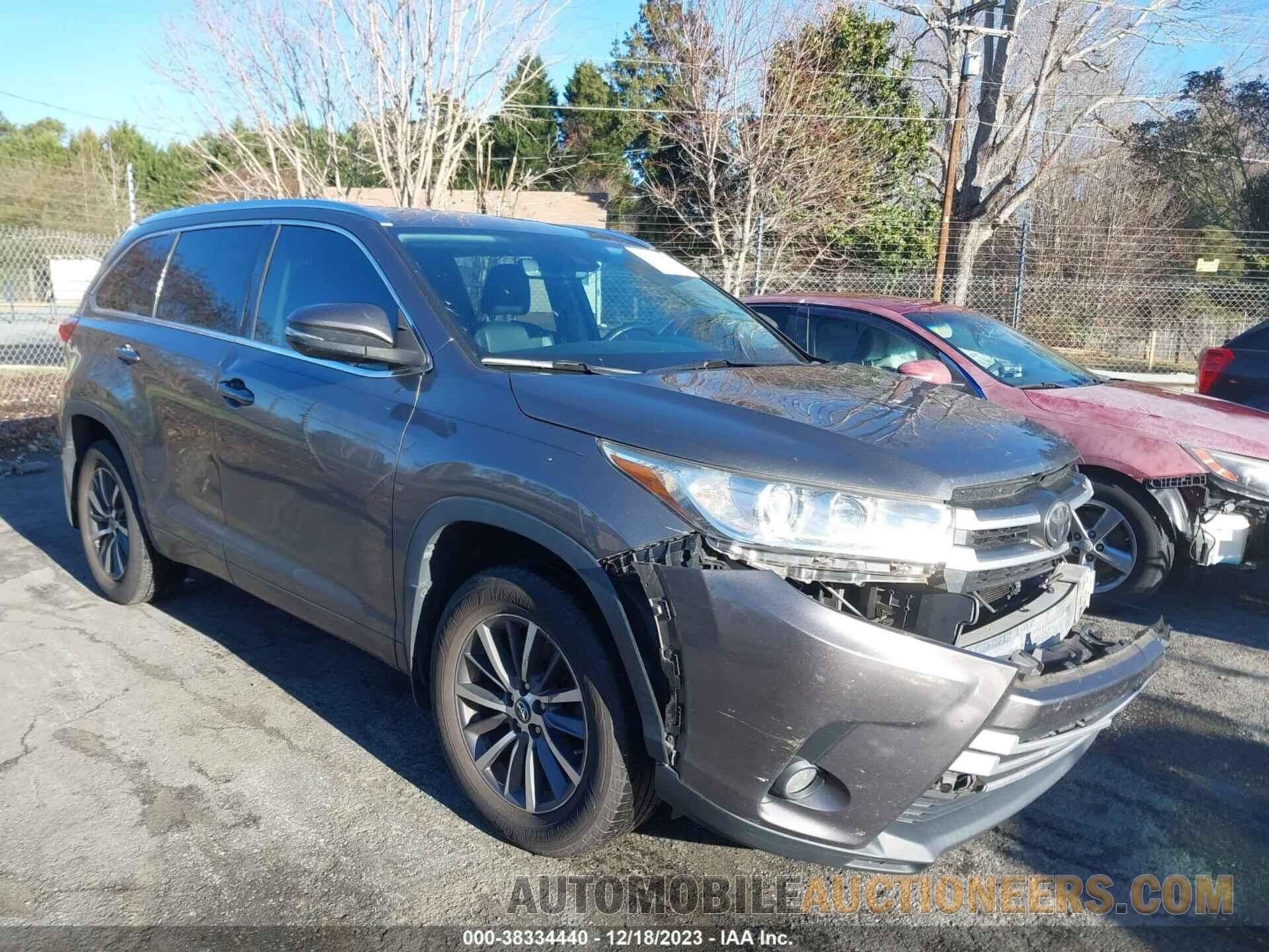 5TDJZRFH9HS453120 TOYOTA HIGHLANDER 2017