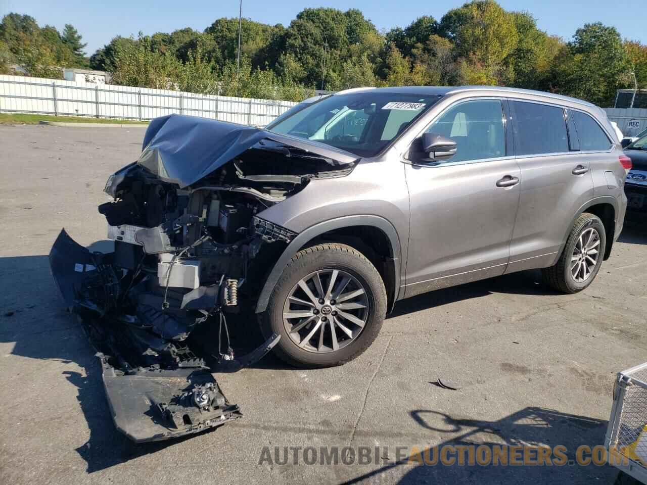 5TDJZRFH9HS458804 TOYOTA HIGHLANDER 2017