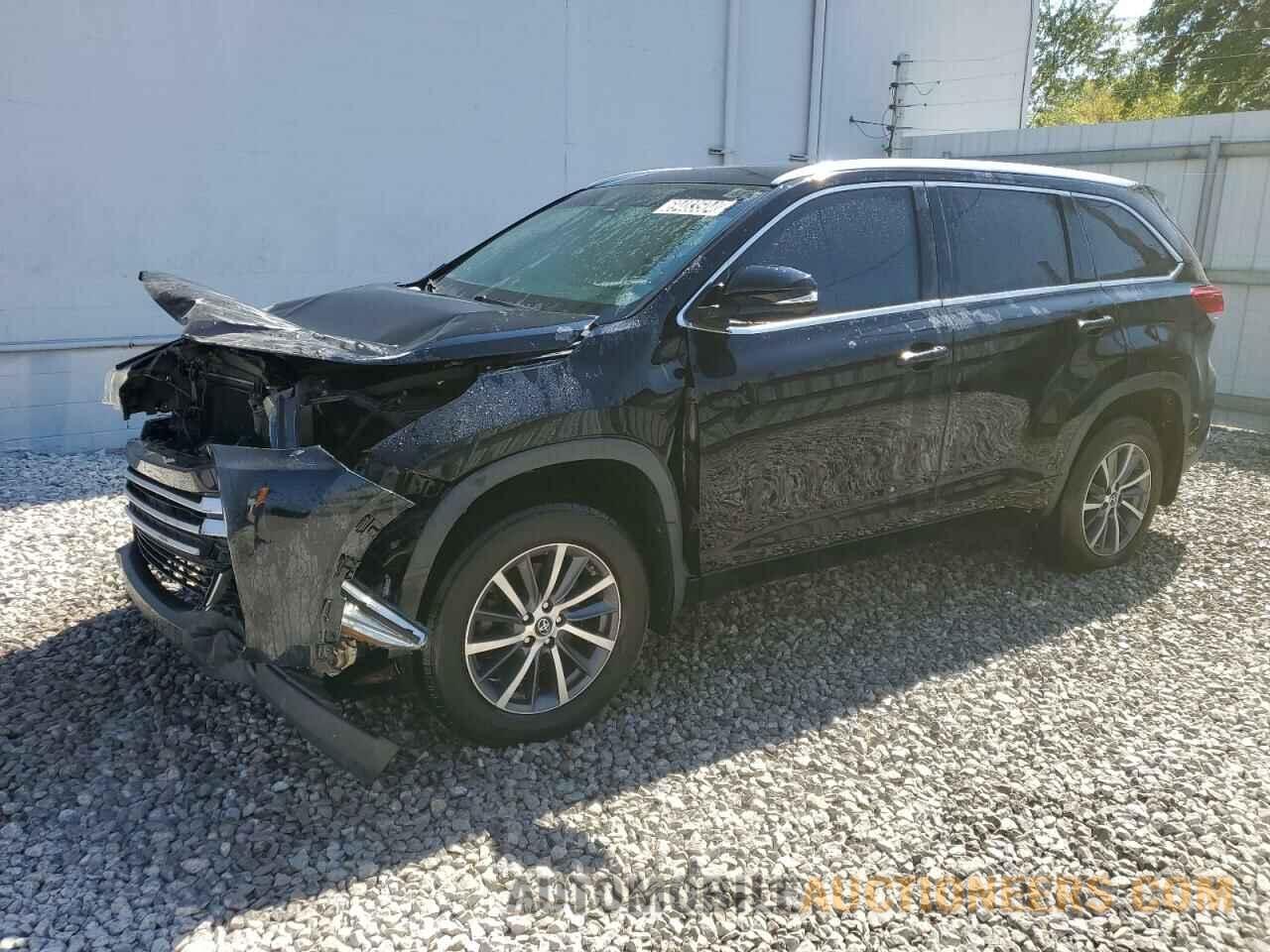 5TDJZRFH9HS470337 TOYOTA HIGHLANDER 2017