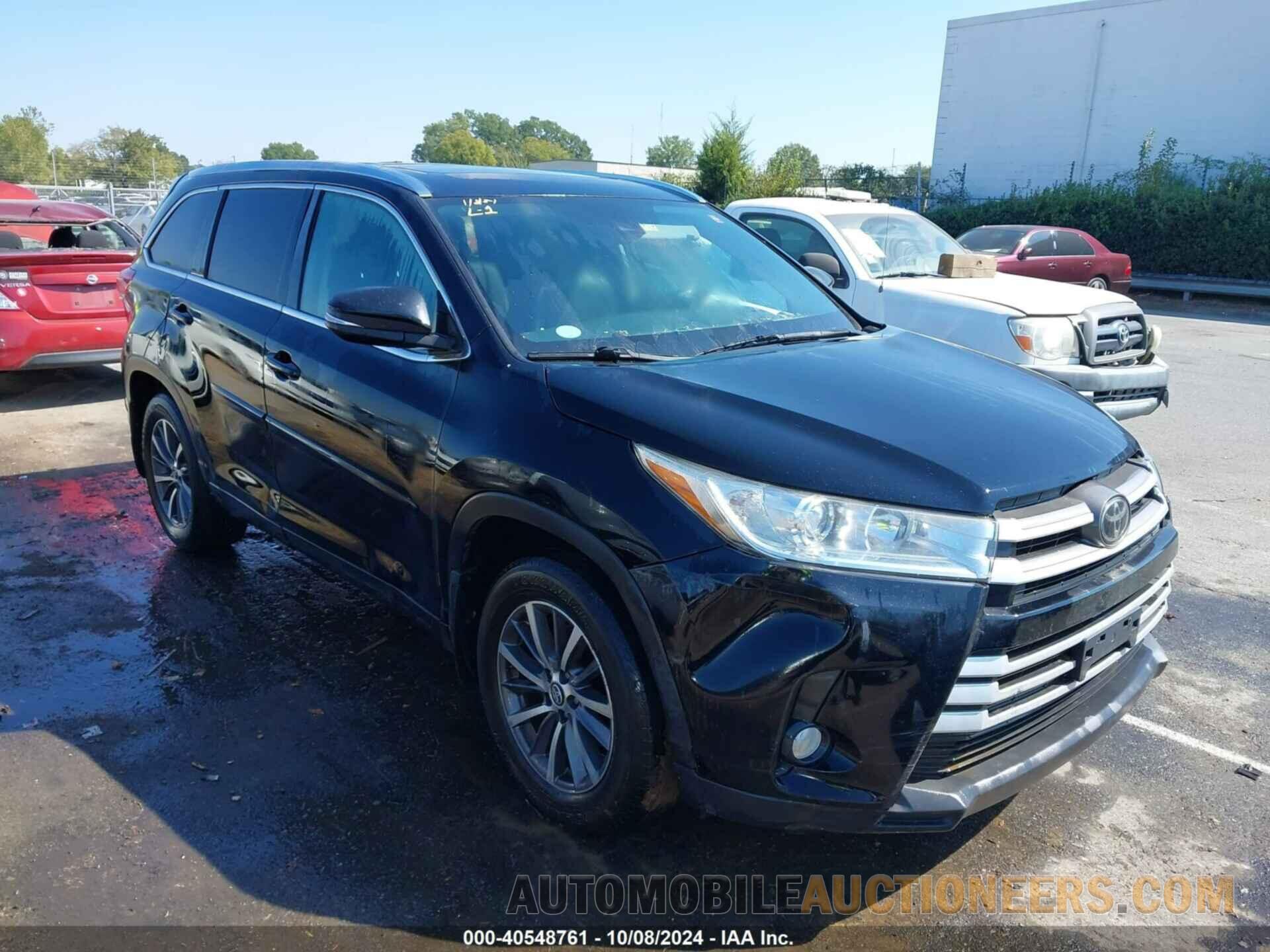 5TDJZRFH9HS474226 TOYOTA HIGHLANDER 2017