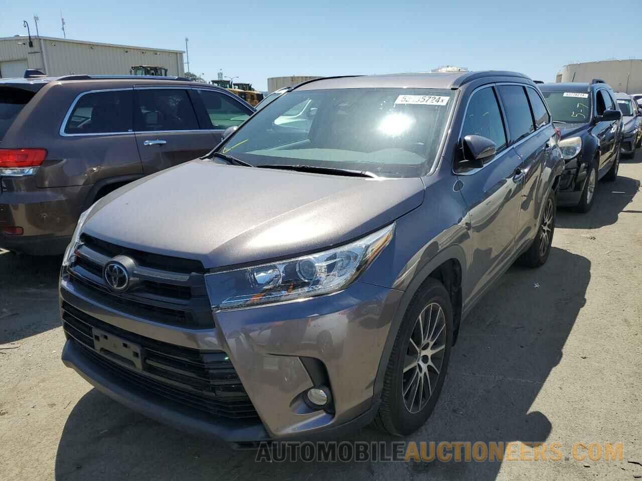 5TDJZRFH9HS509041 TOYOTA HIGHLANDER 2017