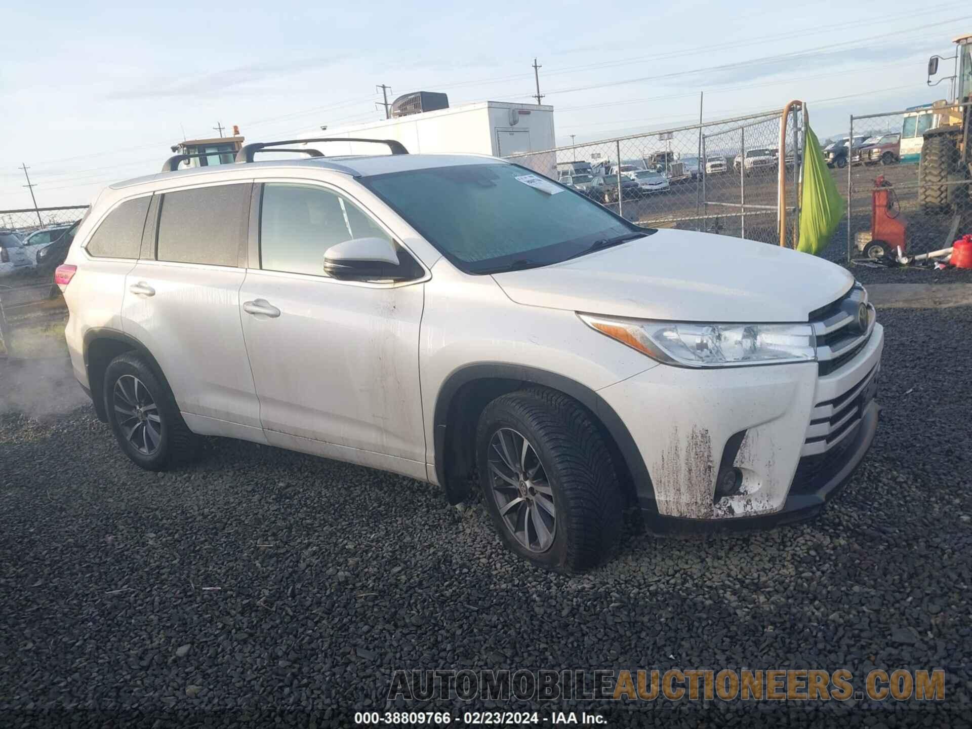 5TDJZRFH9HS509847 TOYOTA HIGHLANDER 2017