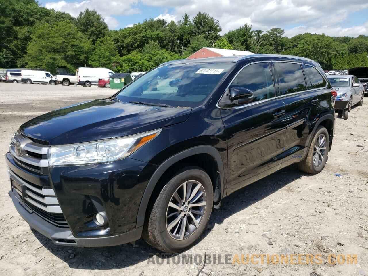 5TDJZRFH9JS493431 TOYOTA HIGHLANDER 2018