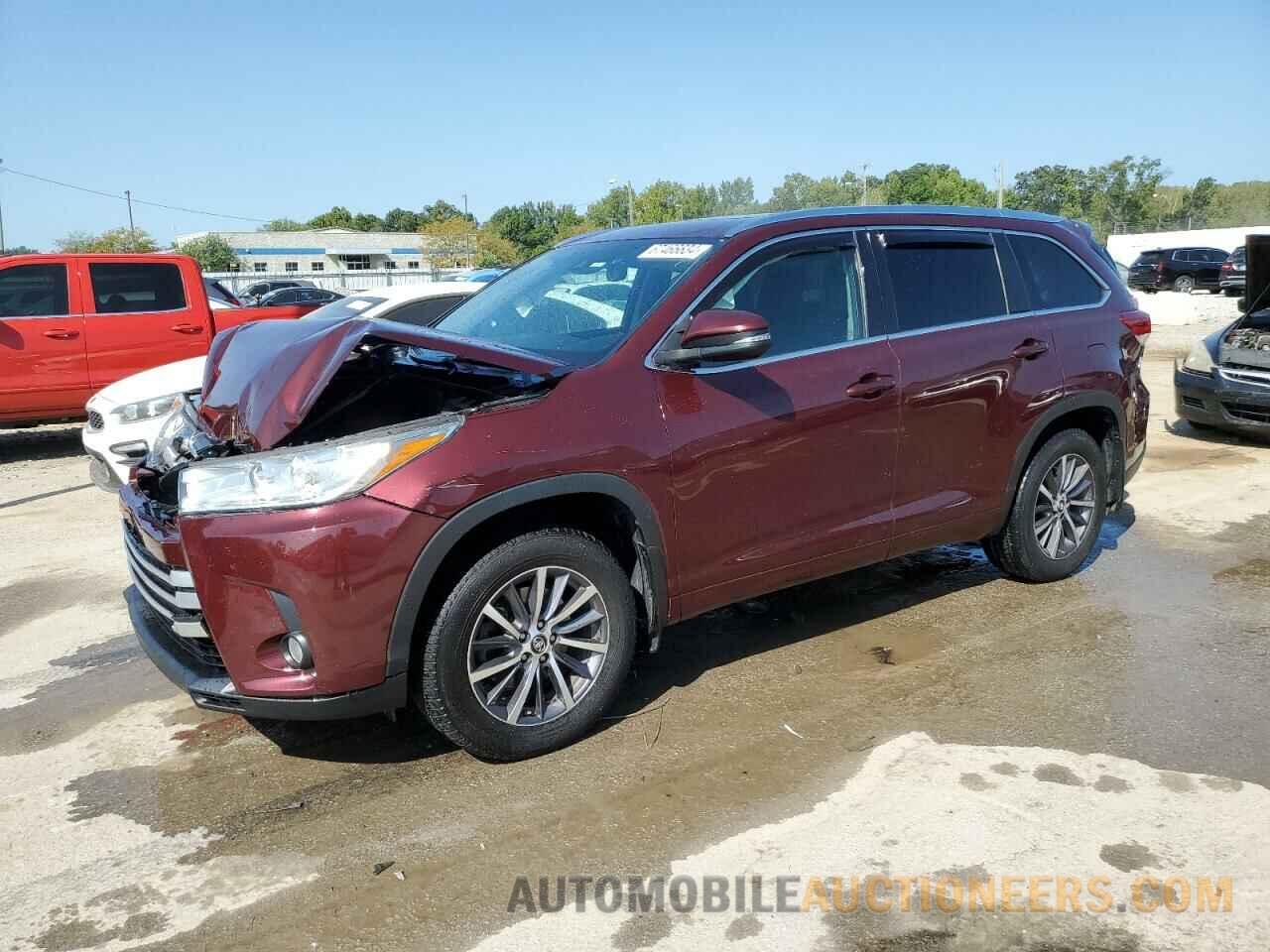 5TDJZRFH9JS499133 TOYOTA HIGHLANDER 2018