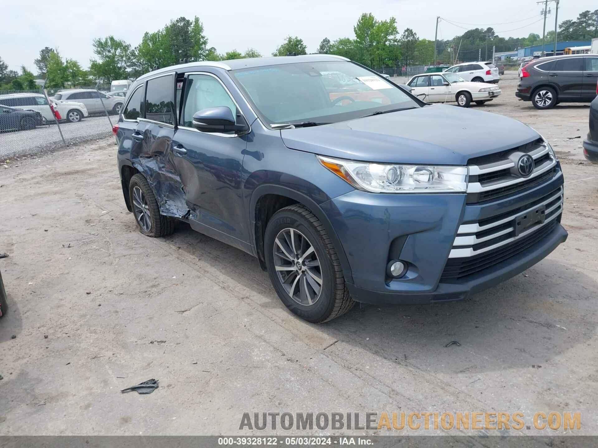 5TDJZRFH9JS824282 TOYOTA HIGHLANDER 2018