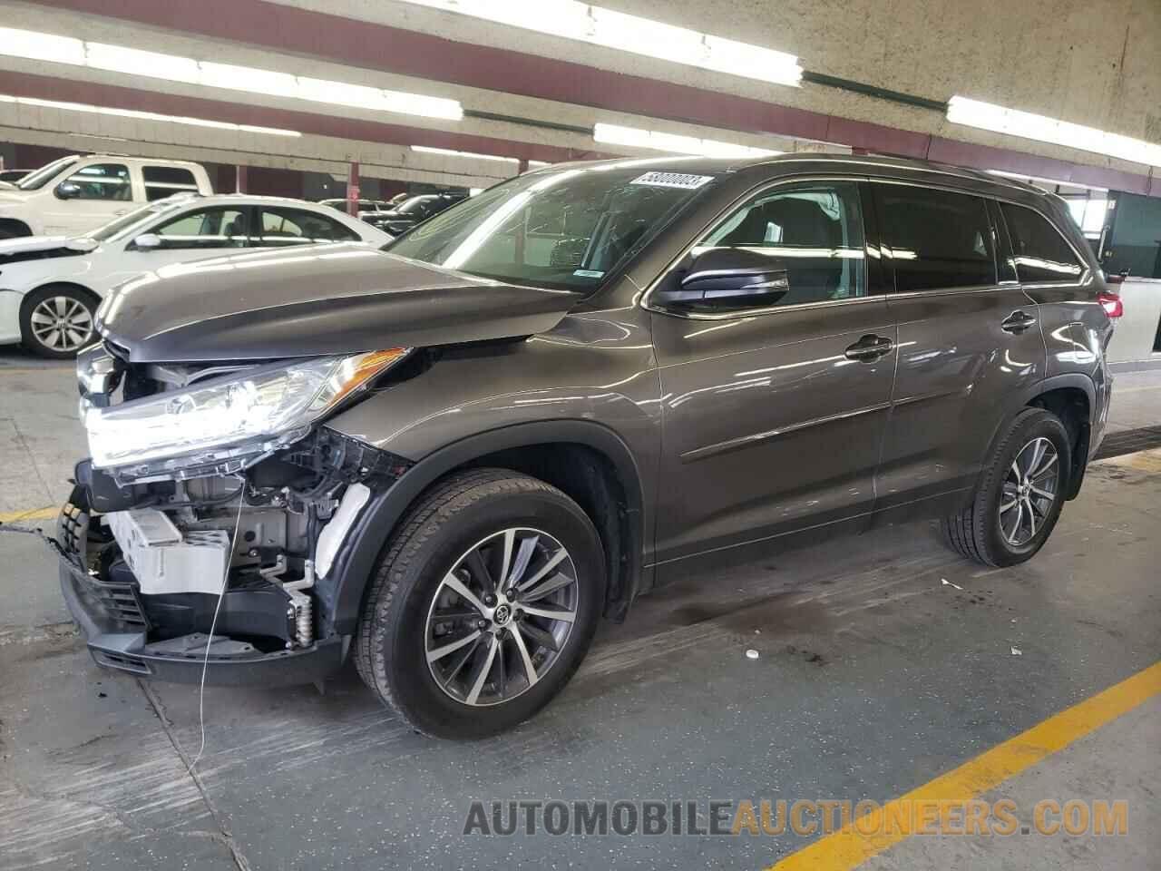 5TDJZRFH9JS836237 TOYOTA HIGHLANDER 2018