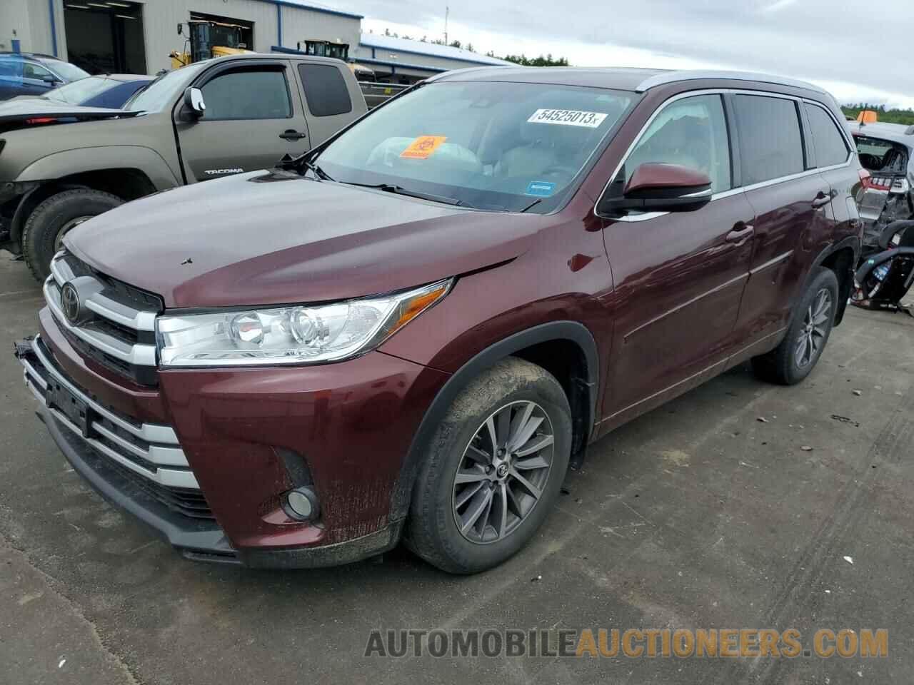 5TDJZRFH9JS867522 TOYOTA HIGHLANDER 2018