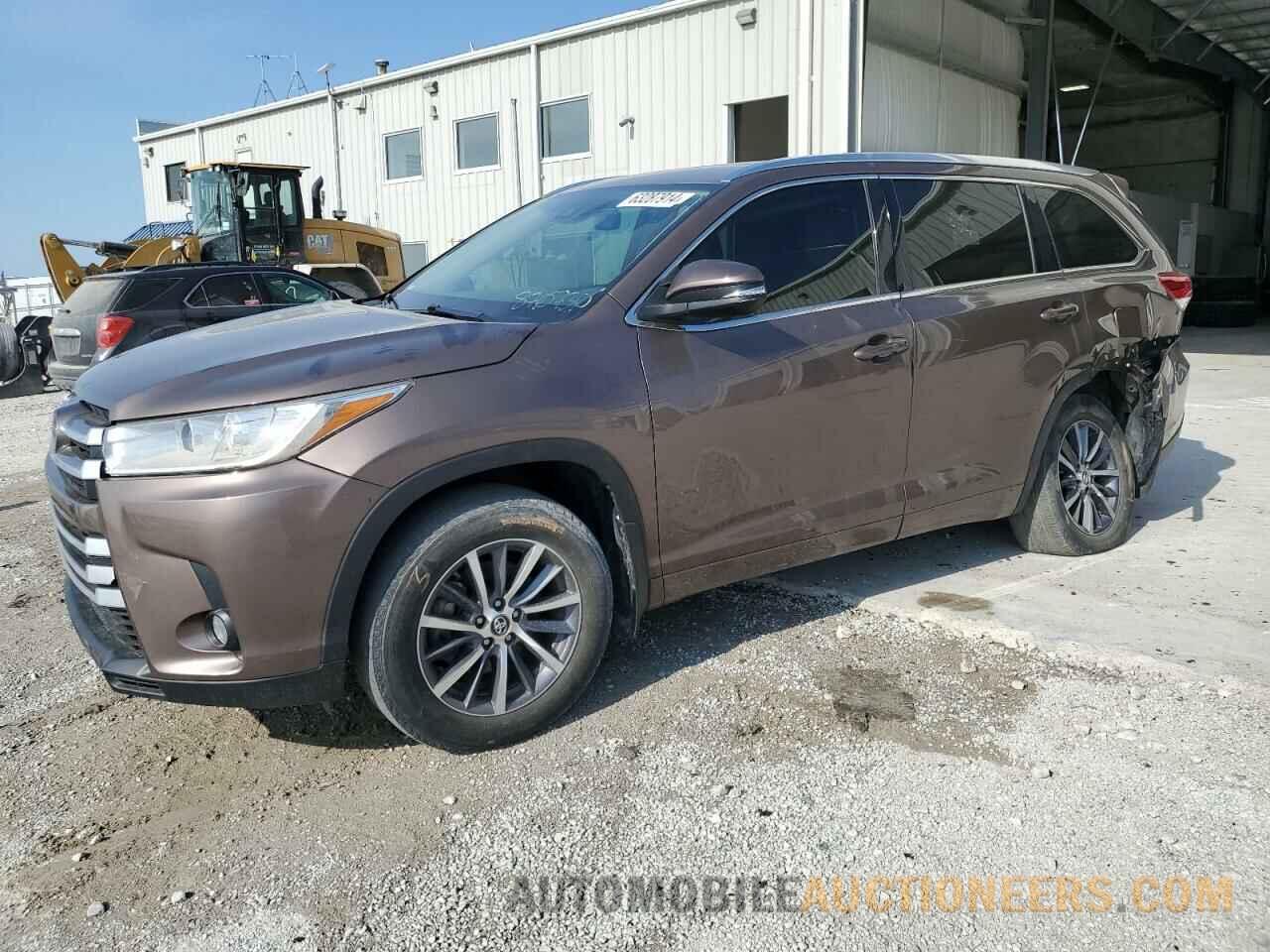 5TDJZRFH9JS870730 TOYOTA HIGHLANDER 2018