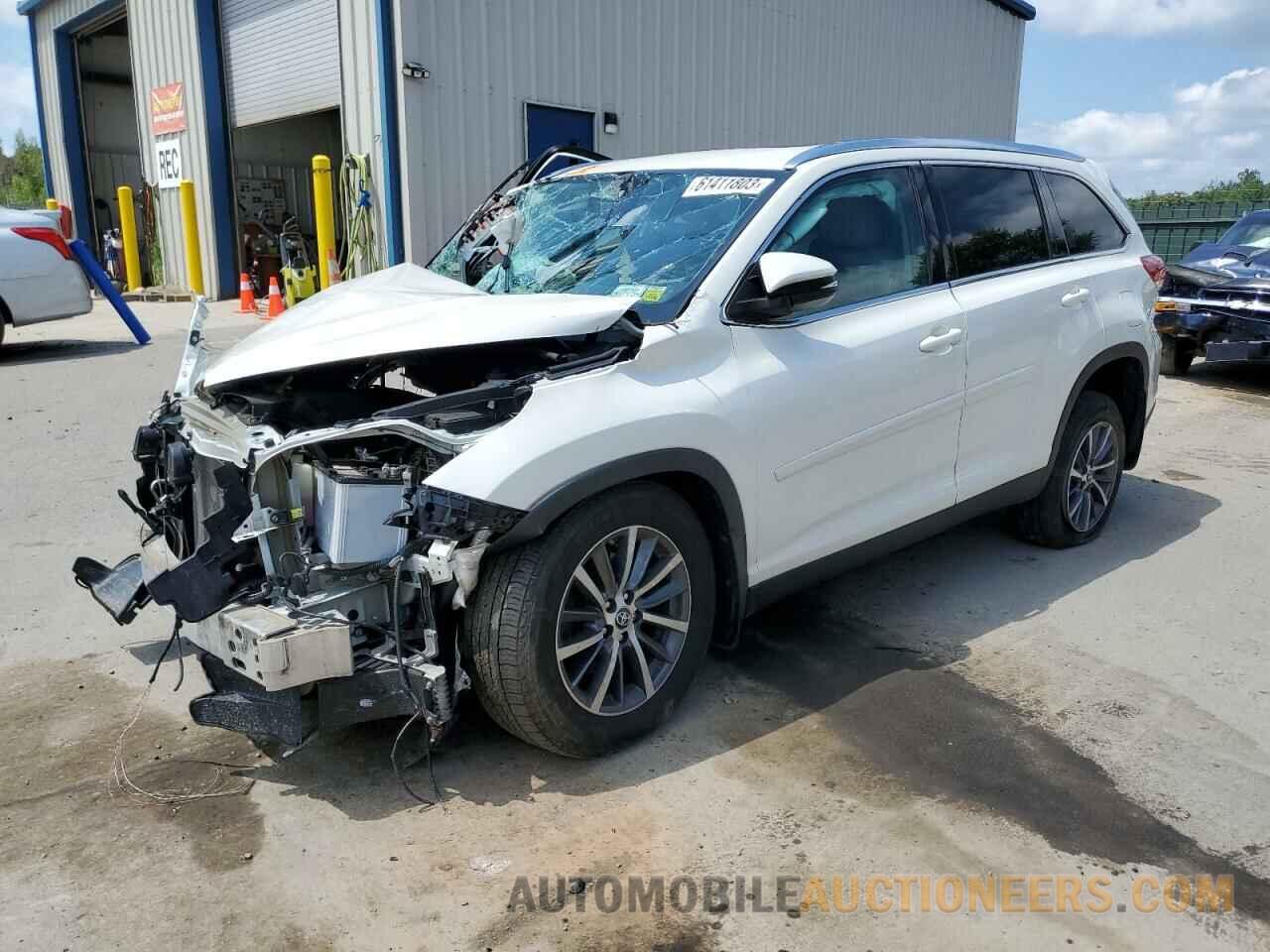 5TDJZRFH9KS565603 TOYOTA HIGHLANDER 2019