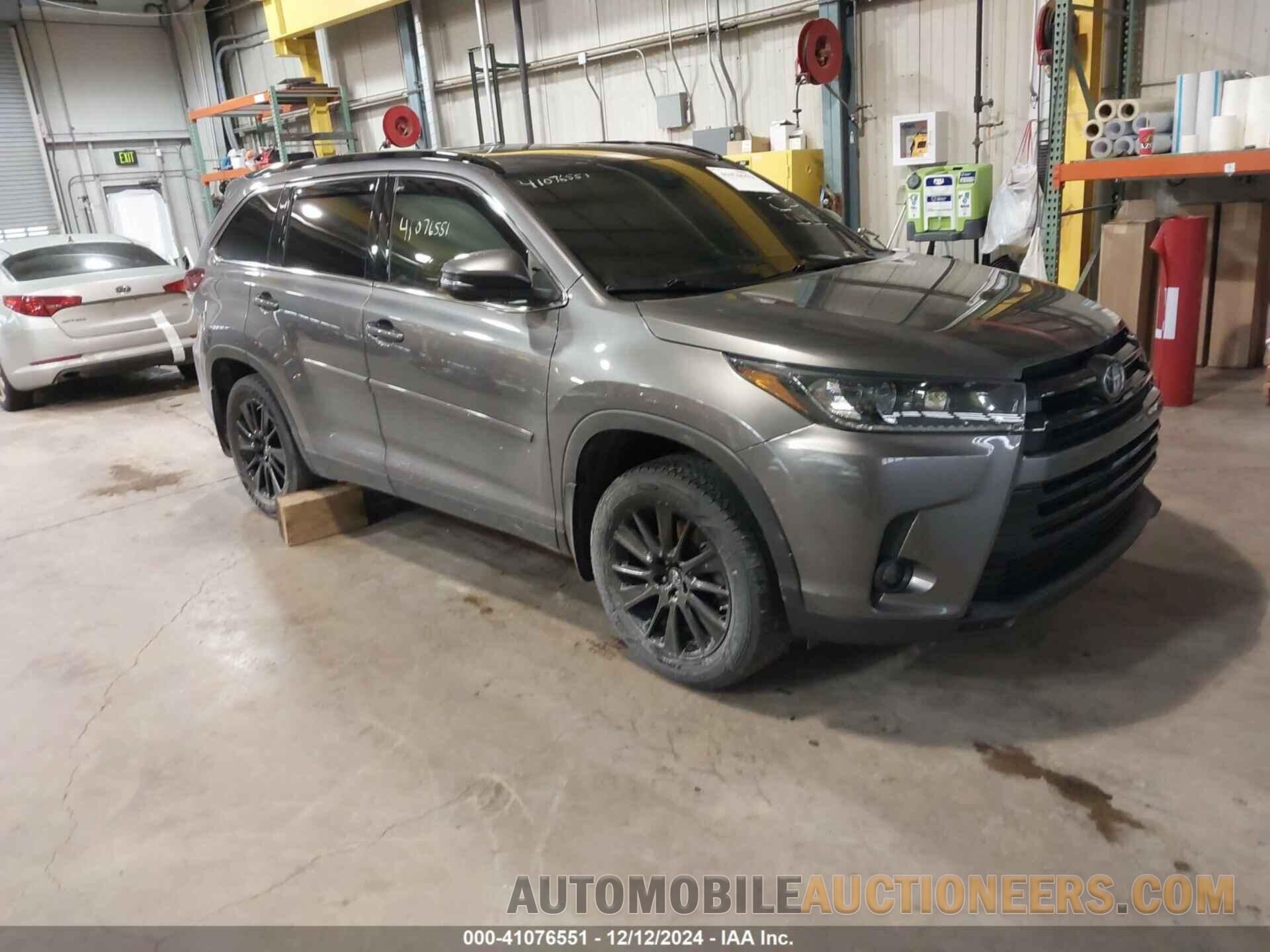 5TDJZRFH9KS566170 TOYOTA HIGHLANDER 2019