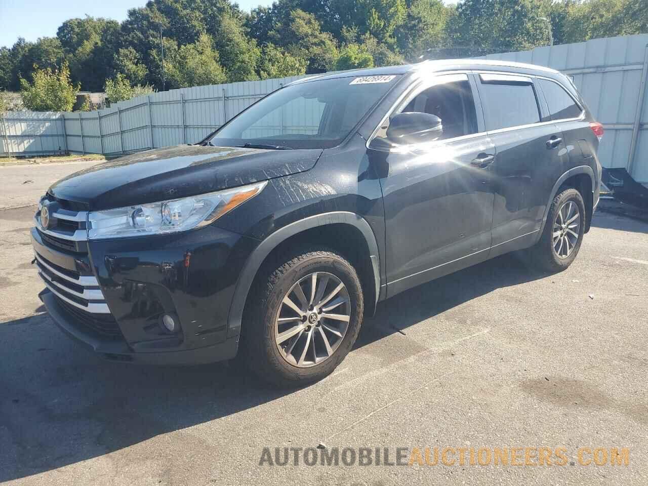 5TDJZRFH9KS569344 TOYOTA HIGHLANDER 2019