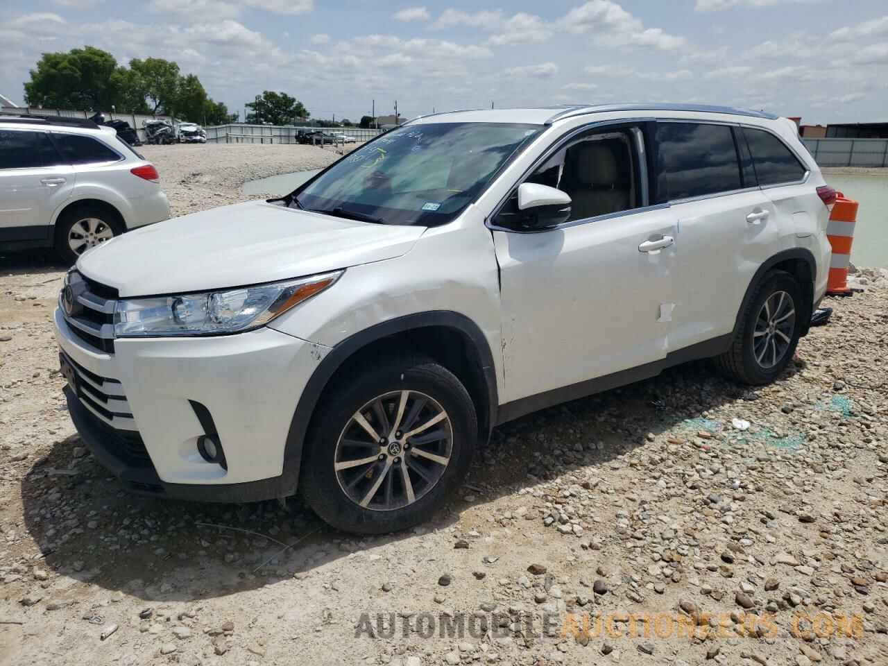 5TDJZRFH9KS569456 TOYOTA HIGHLANDER 2019