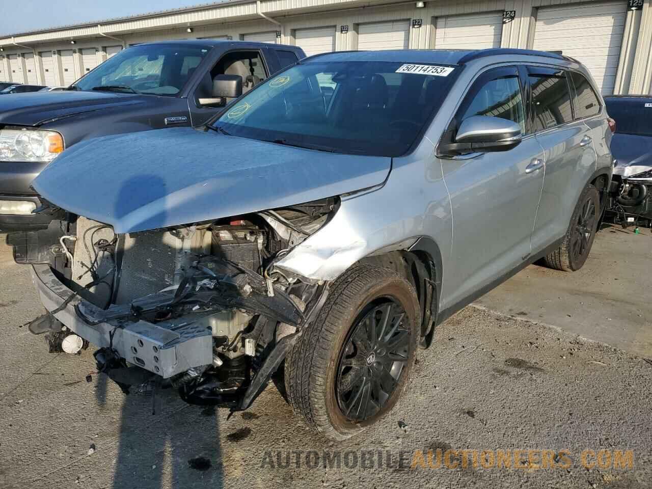 5TDJZRFH9KS570011 TOYOTA HIGHLANDER 2019