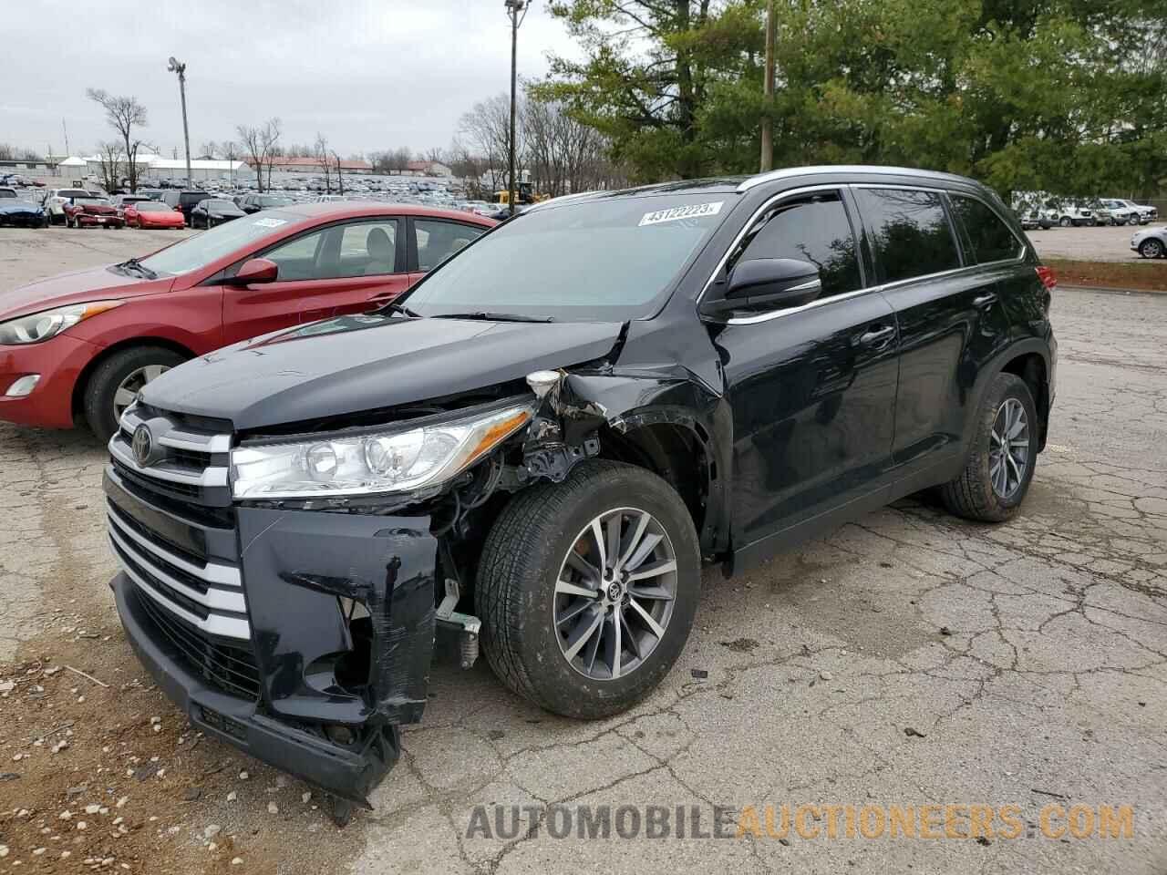 5TDJZRFH9KS574804 TOYOTA HIGHLANDER 2019