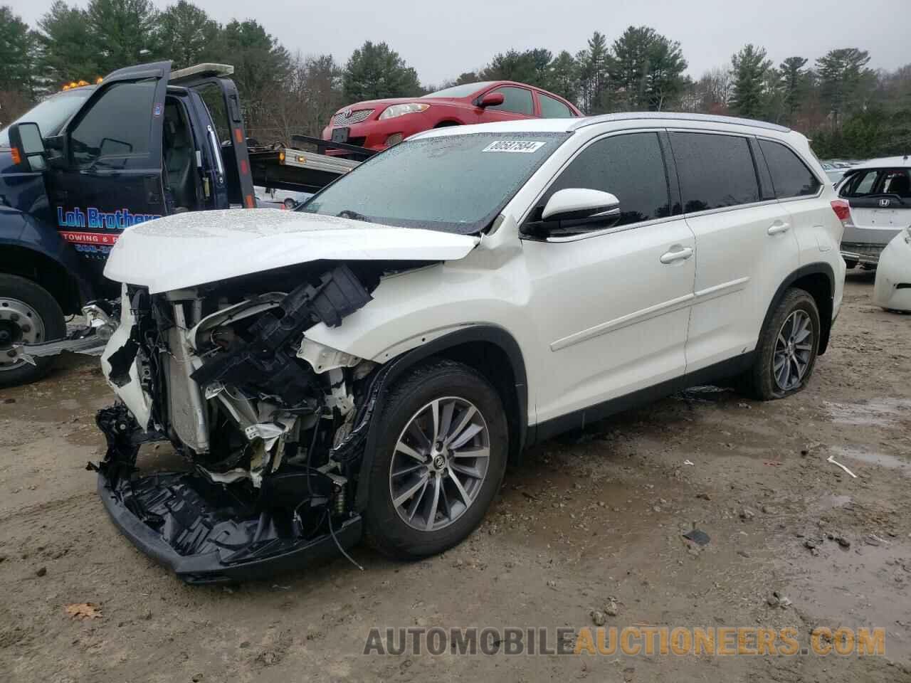 5TDJZRFH9KS576245 TOYOTA HIGHLANDER 2019