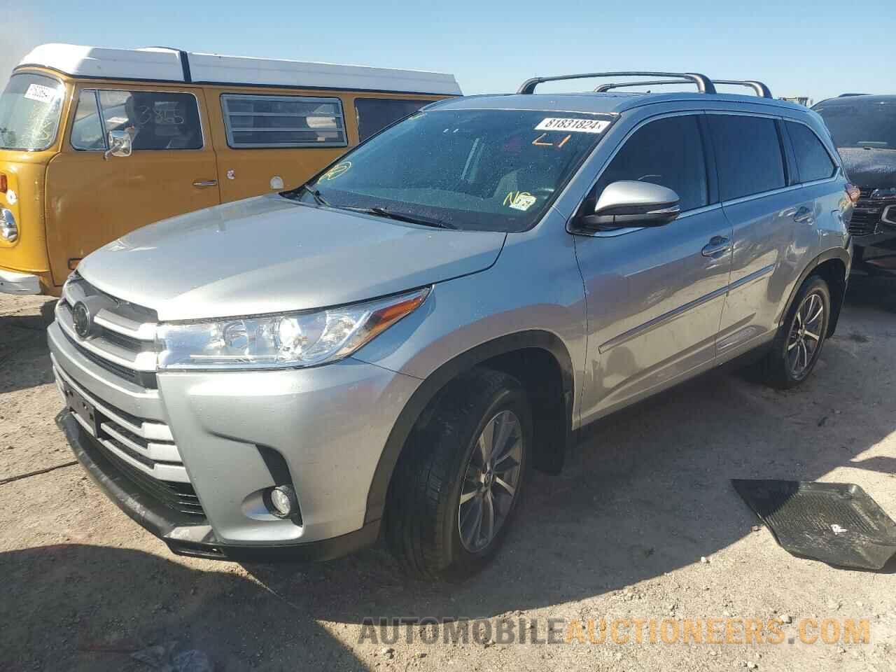 5TDJZRFH9KS586936 TOYOTA HIGHLANDER 2019