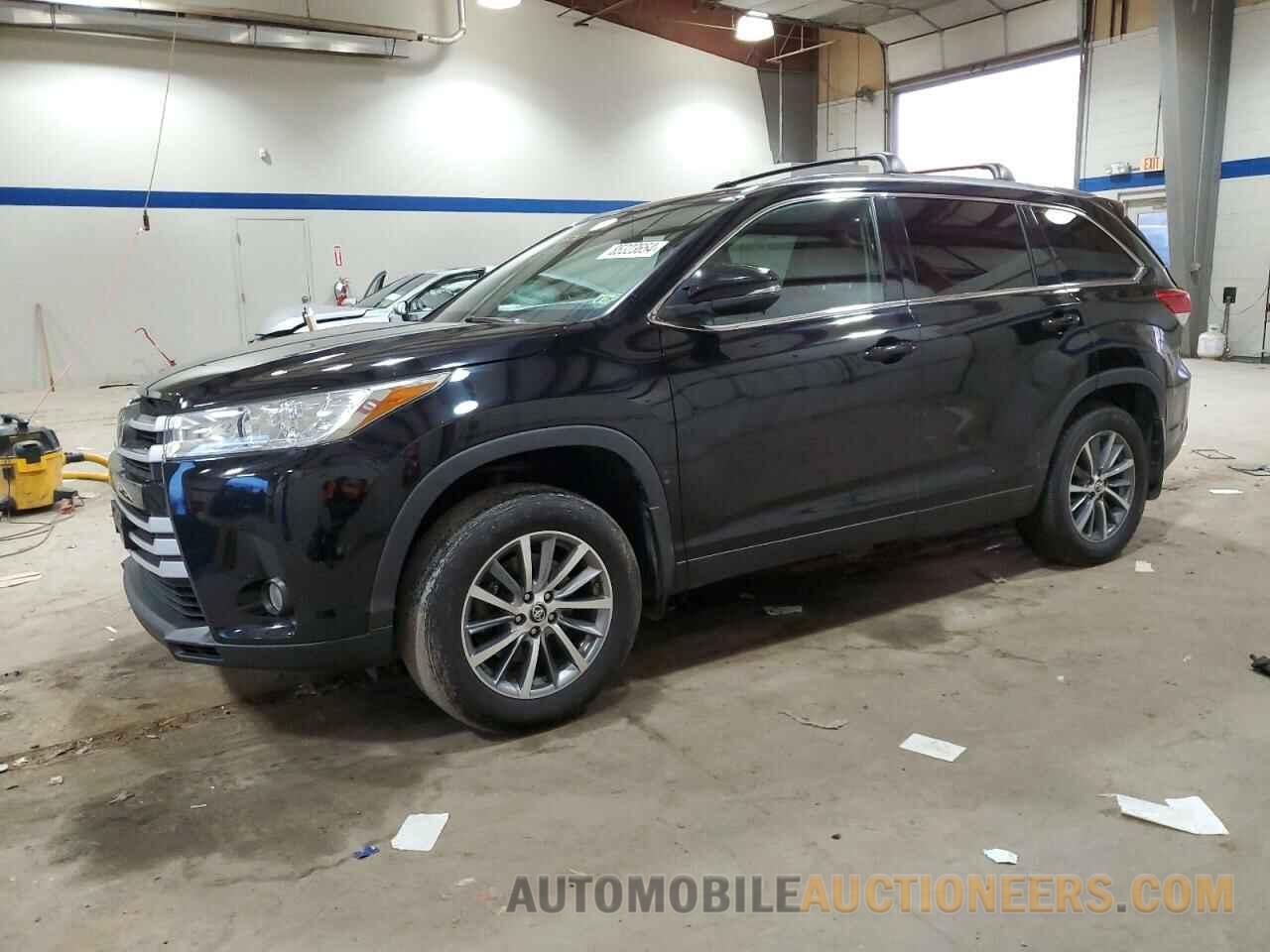 5TDJZRFH9KS592235 TOYOTA HIGHLANDER 2019