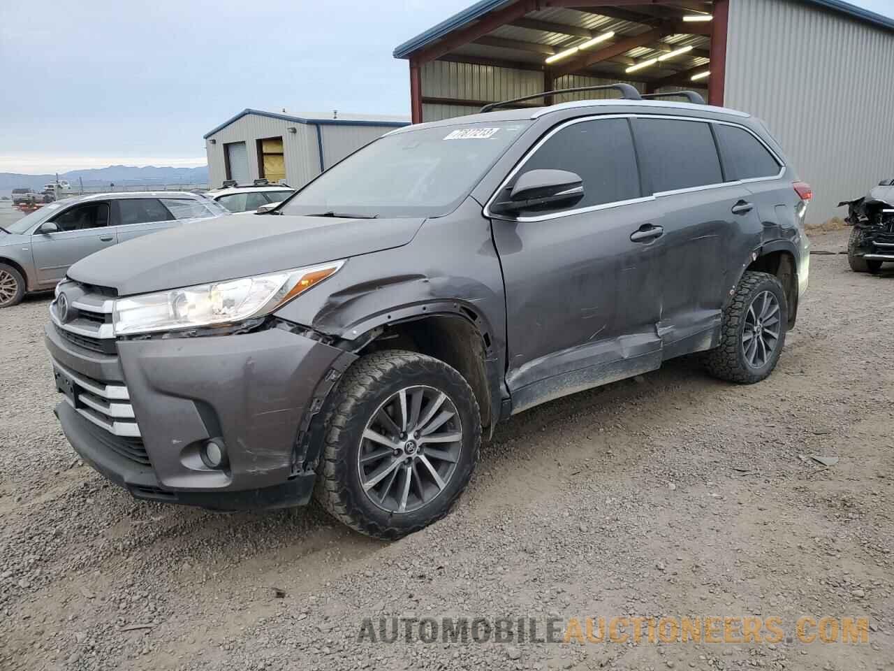 5TDJZRFH9KS599282 TOYOTA HIGHLANDER 2019