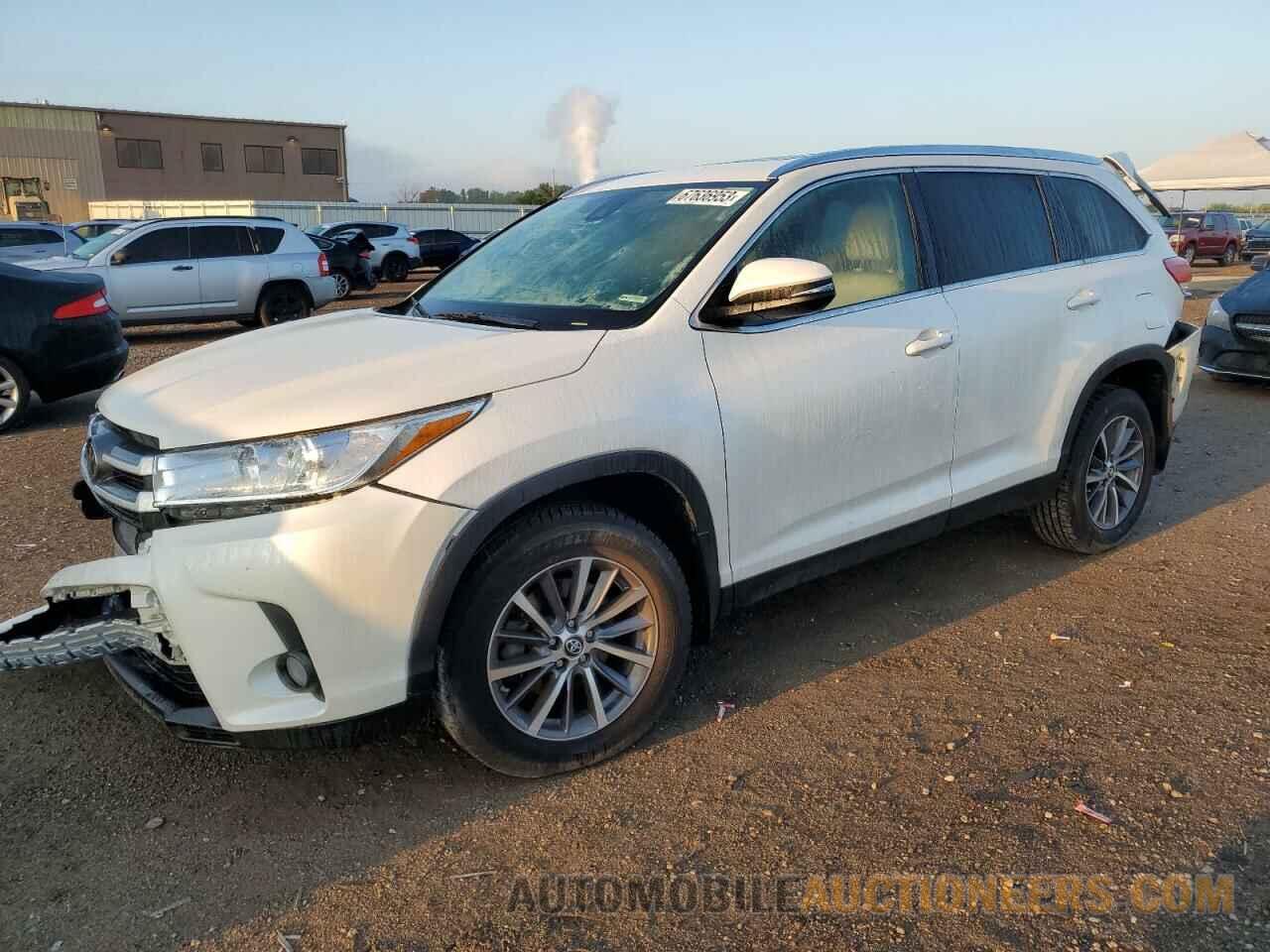 5TDJZRFH9KS604836 TOYOTA HIGHLANDER 2019