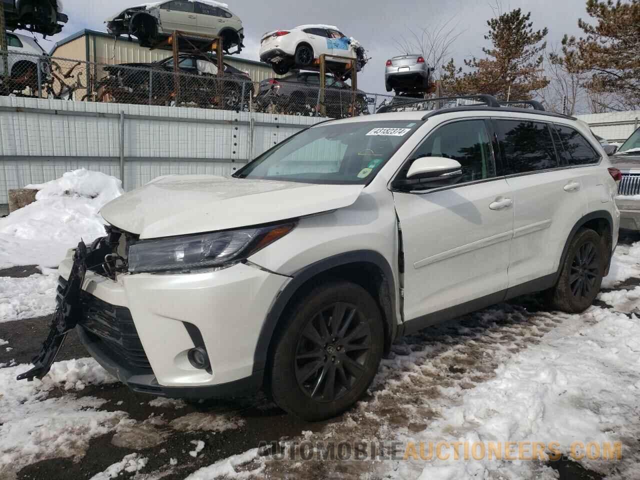 5TDJZRFH9KS606876 TOYOTA HIGHLANDER 2019