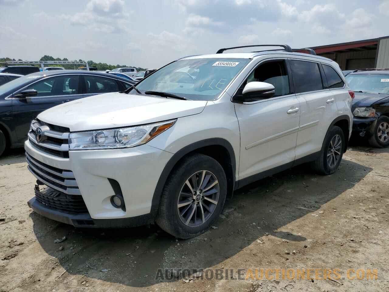 5TDJZRFH9KS712647 TOYOTA HIGHLANDER 2019