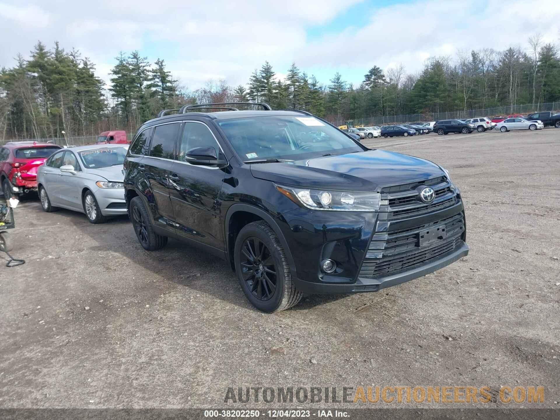 5TDJZRFH9KS734583 TOYOTA HIGHLANDER 2019