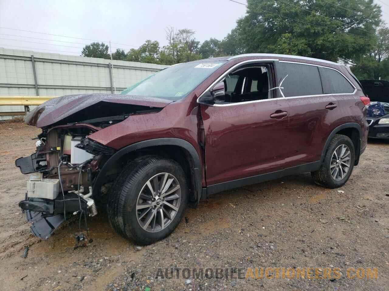 5TDJZRFH9KS992098 TOYOTA HIGHLANDER 2019