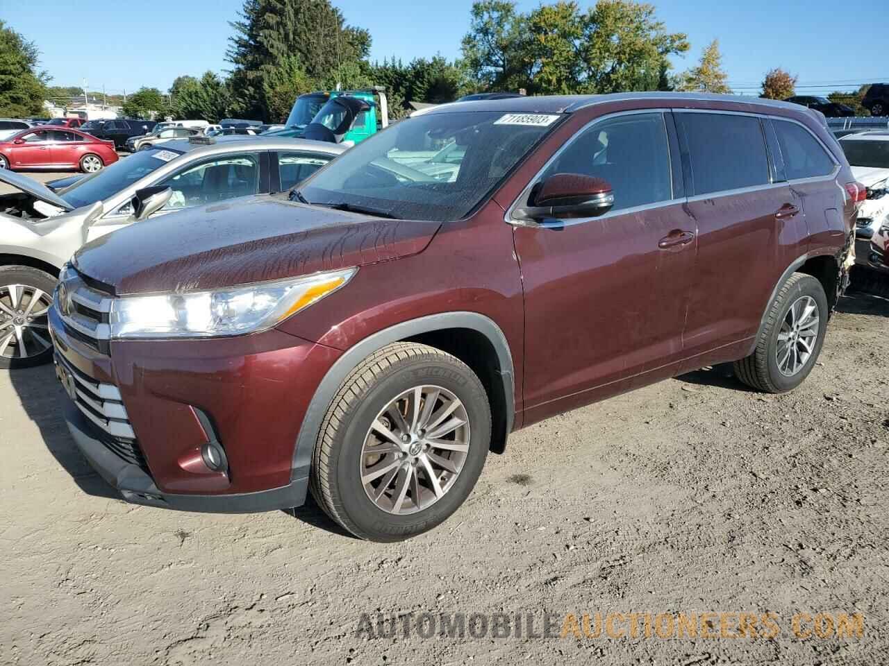 5TDJZRFHXHS356492 TOYOTA HIGHLANDER 2017