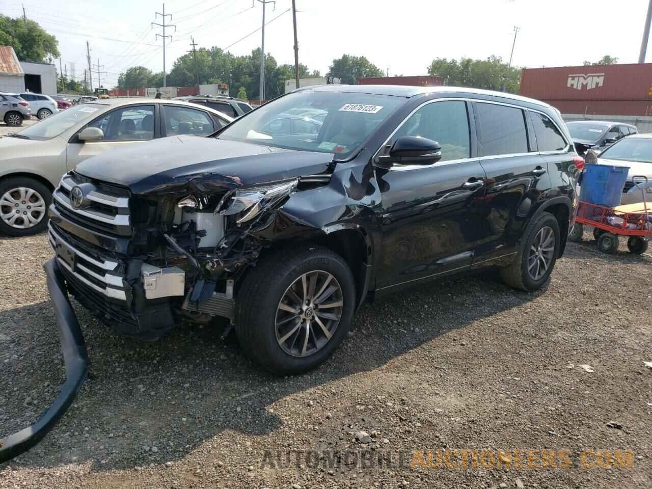 5TDJZRFHXHS359506 TOYOTA HIGHLANDER 2017