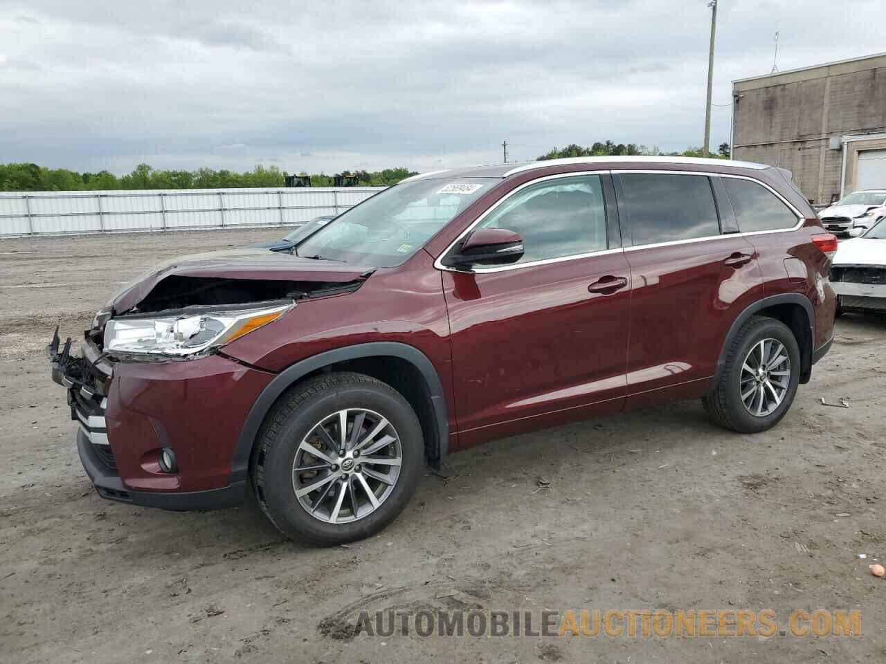 5TDJZRFHXHS363376 TOYOTA HIGHLANDER 2017