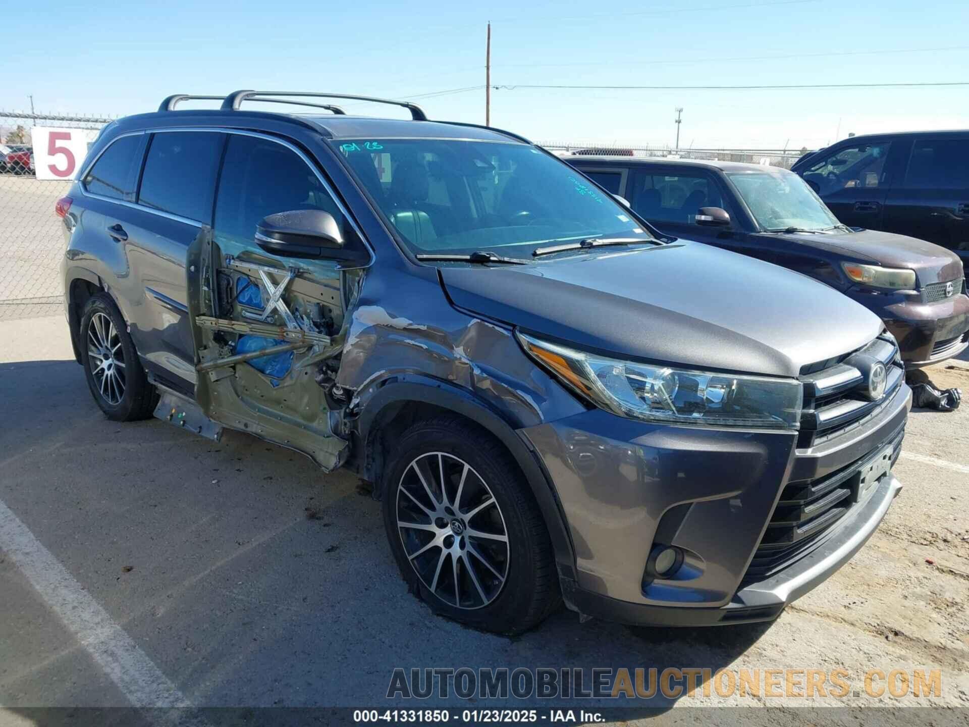 5TDJZRFHXHS363703 TOYOTA HIGHLANDER 2017