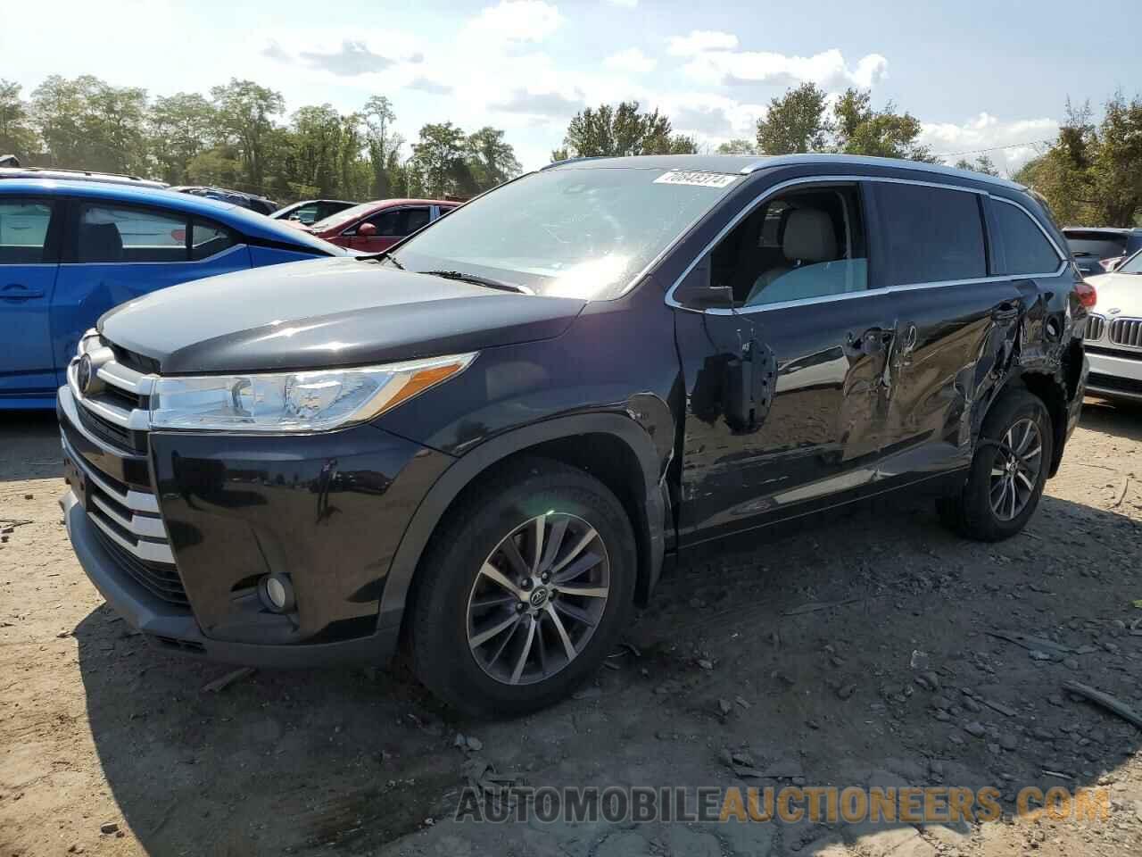 5TDJZRFHXHS380100 TOYOTA HIGHLANDER 2017