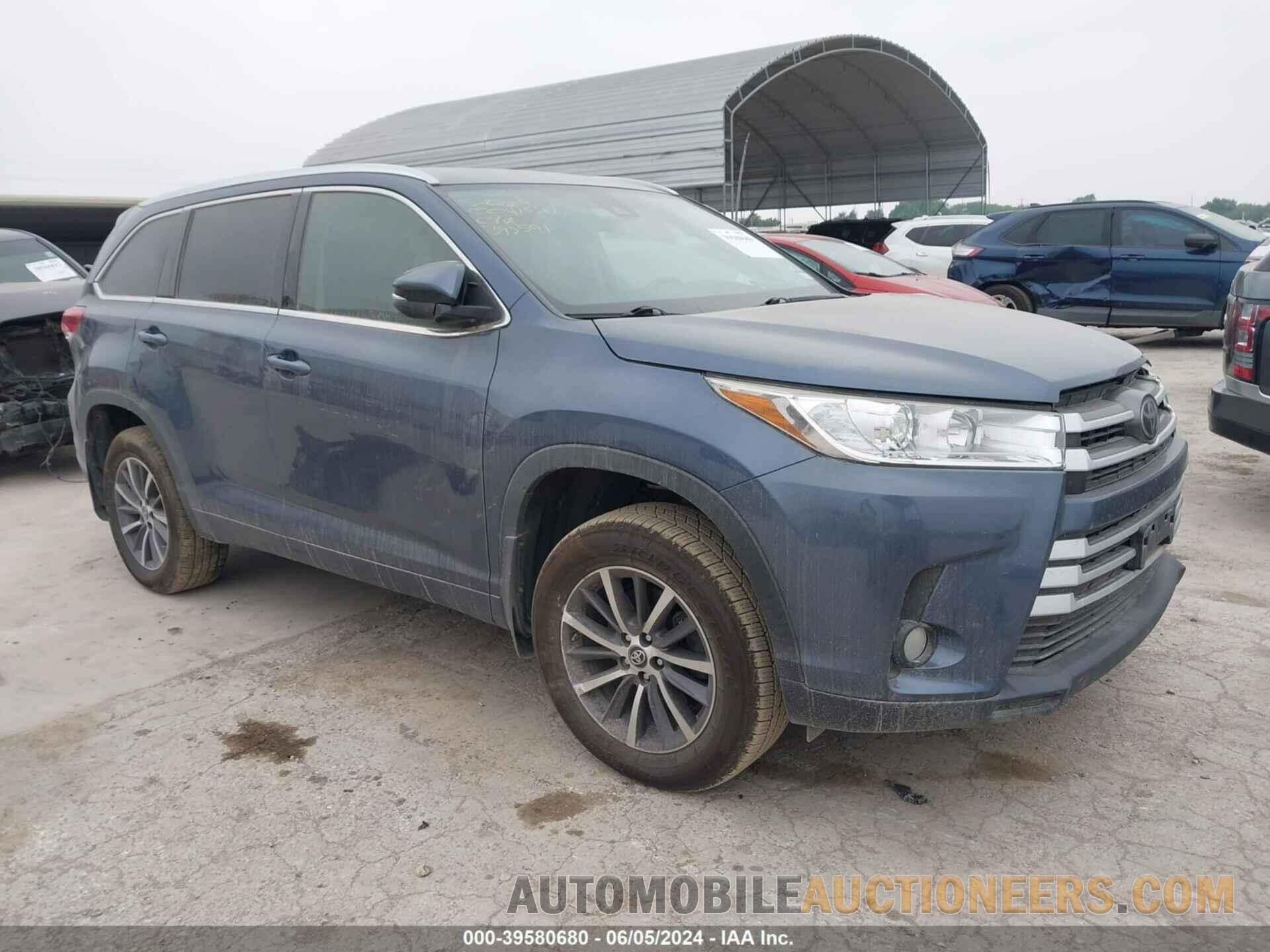 5TDJZRFHXHS393591 TOYOTA HIGHLANDER 2017